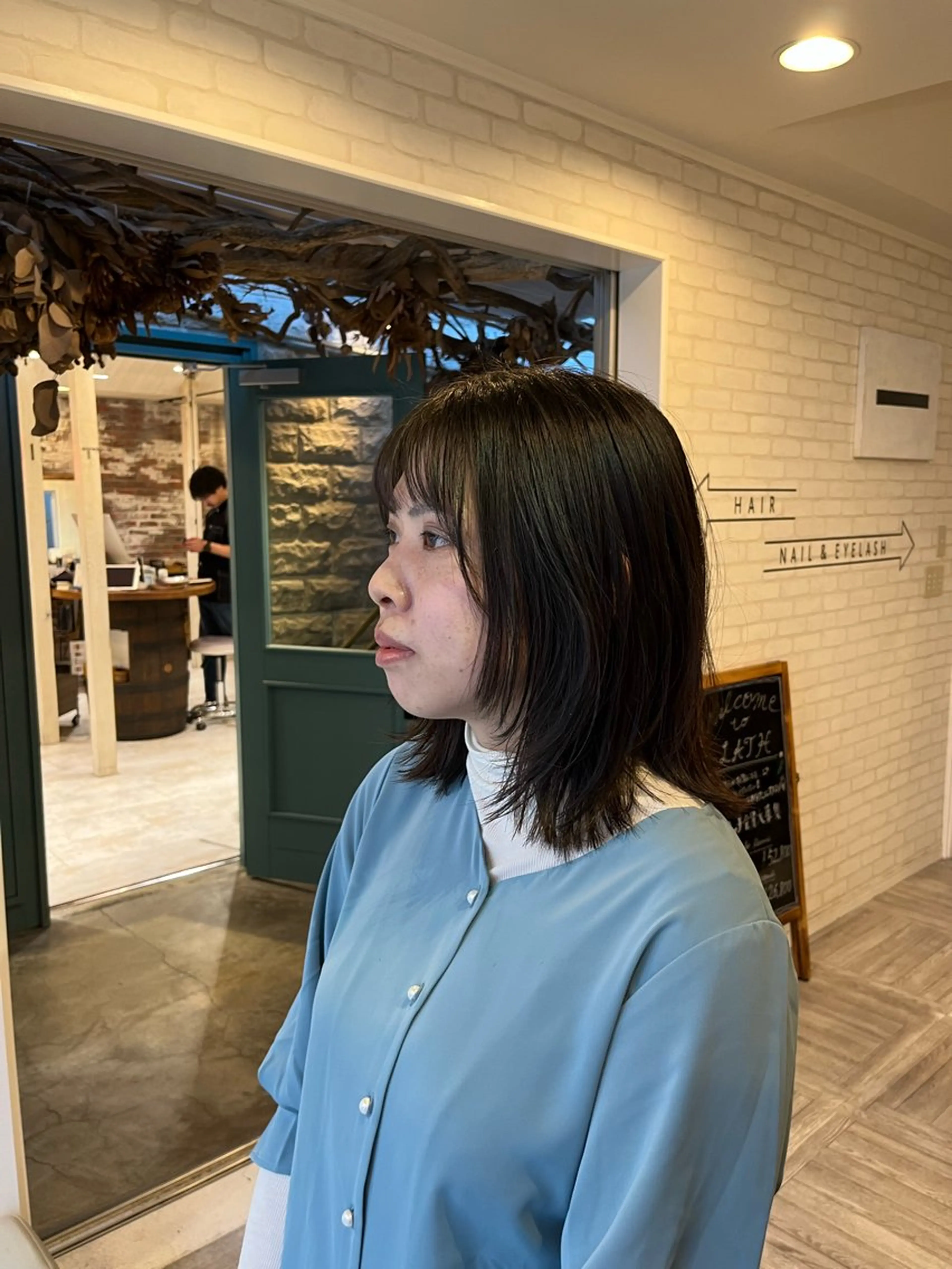 ショート ボブレイヤー ボブ レイヤーカット 阿部 うららのマツエク・マツパデザイン