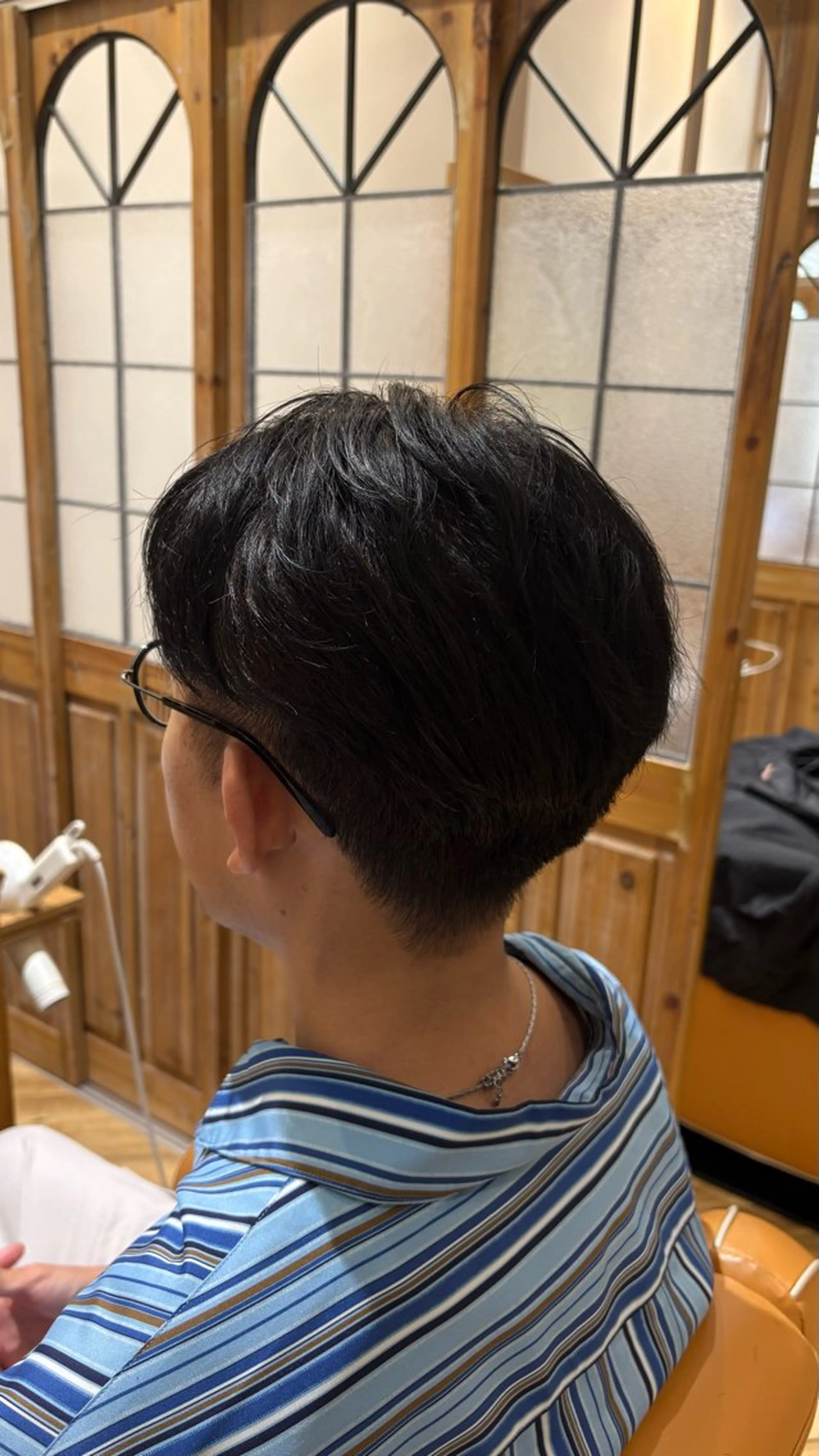 ショート カラー カット ヘッドスパ 似合わせ 顔周りYUUGAのヘアスタイル
