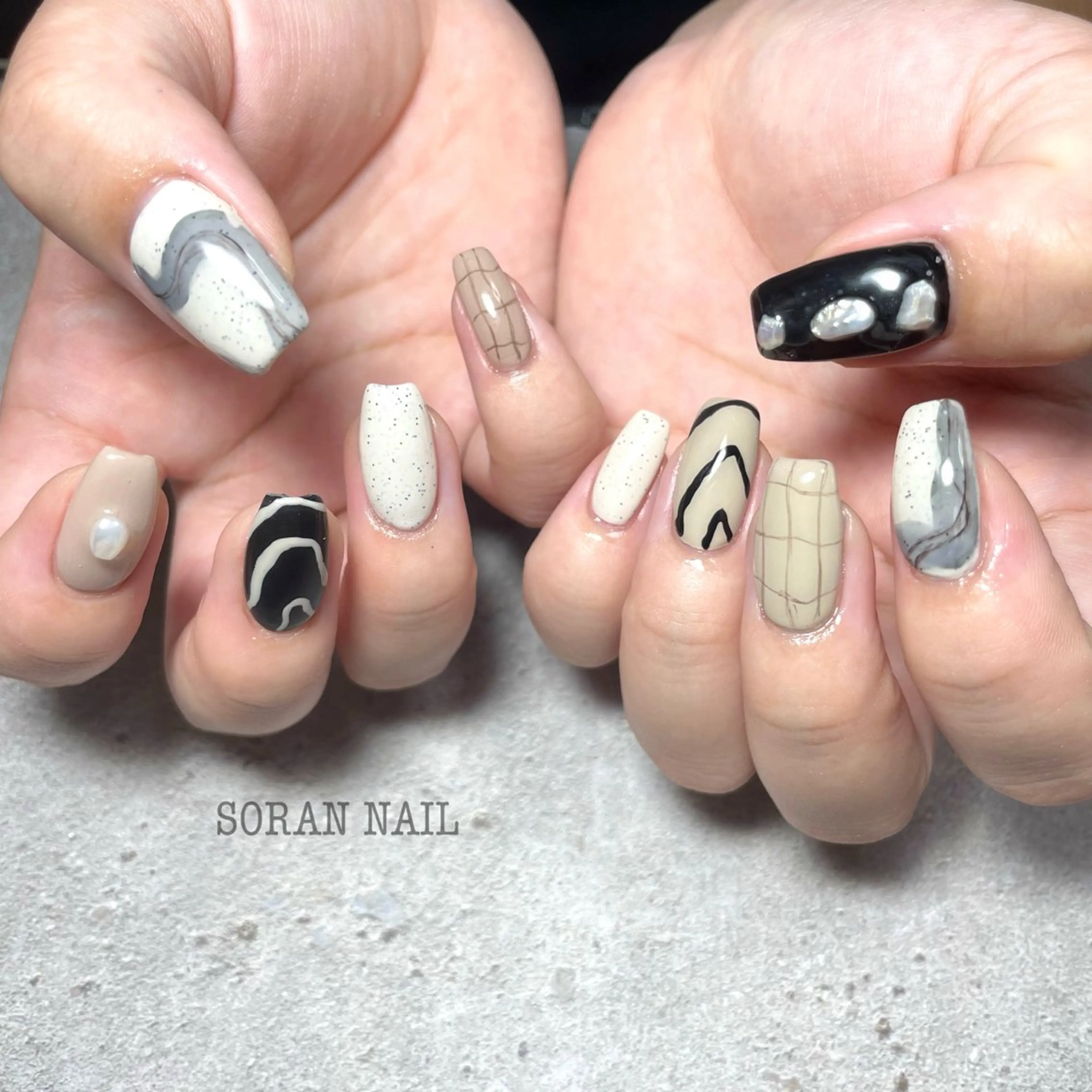 ネイル ハンドネイル soran nailのネイルデザイン