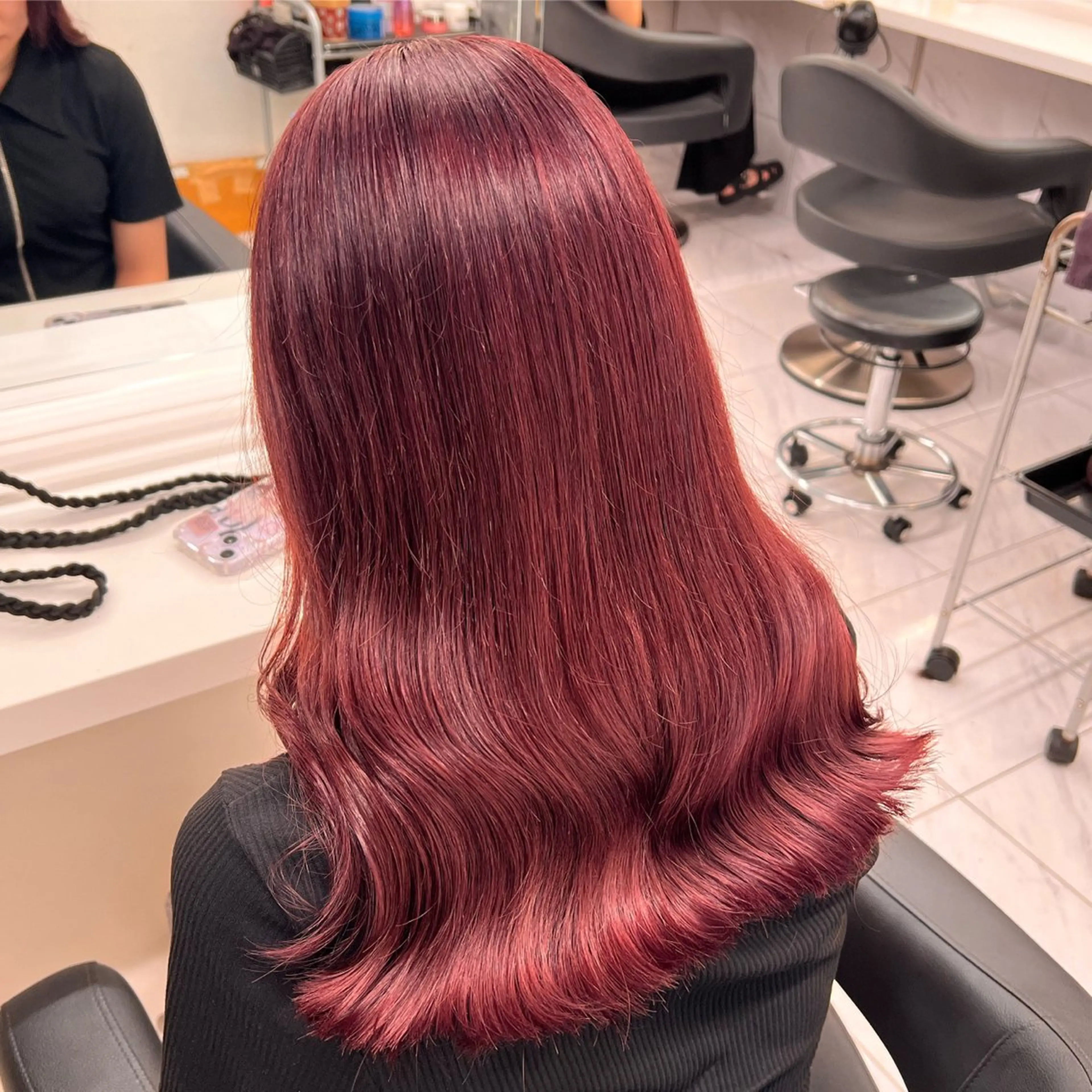 ロング カラー 💖札幌カラー 指名No.1💖玲奈のヘアスタイル