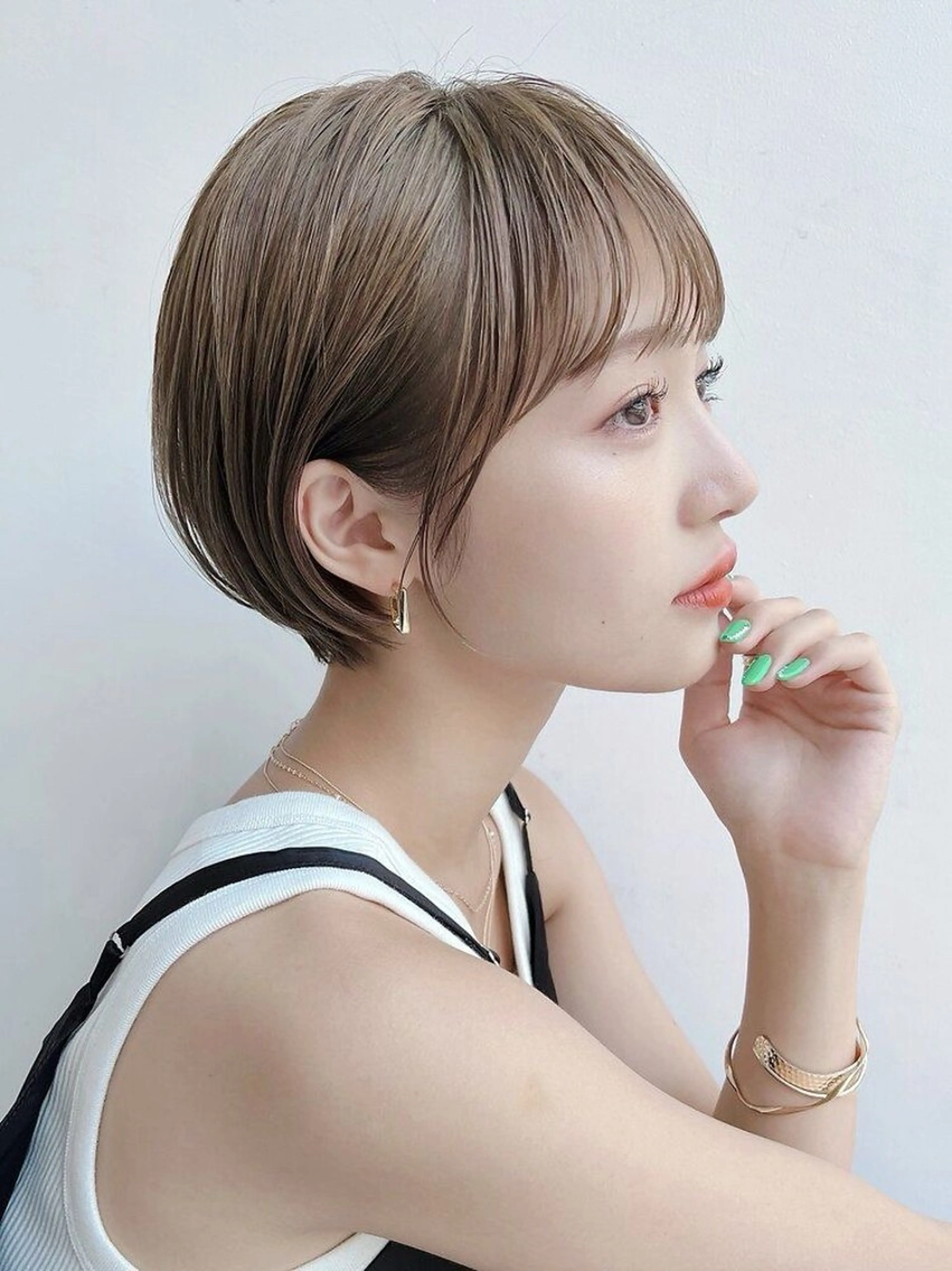 ショート 似合わせカットNo1 いちば ゆなのヘアスタイル