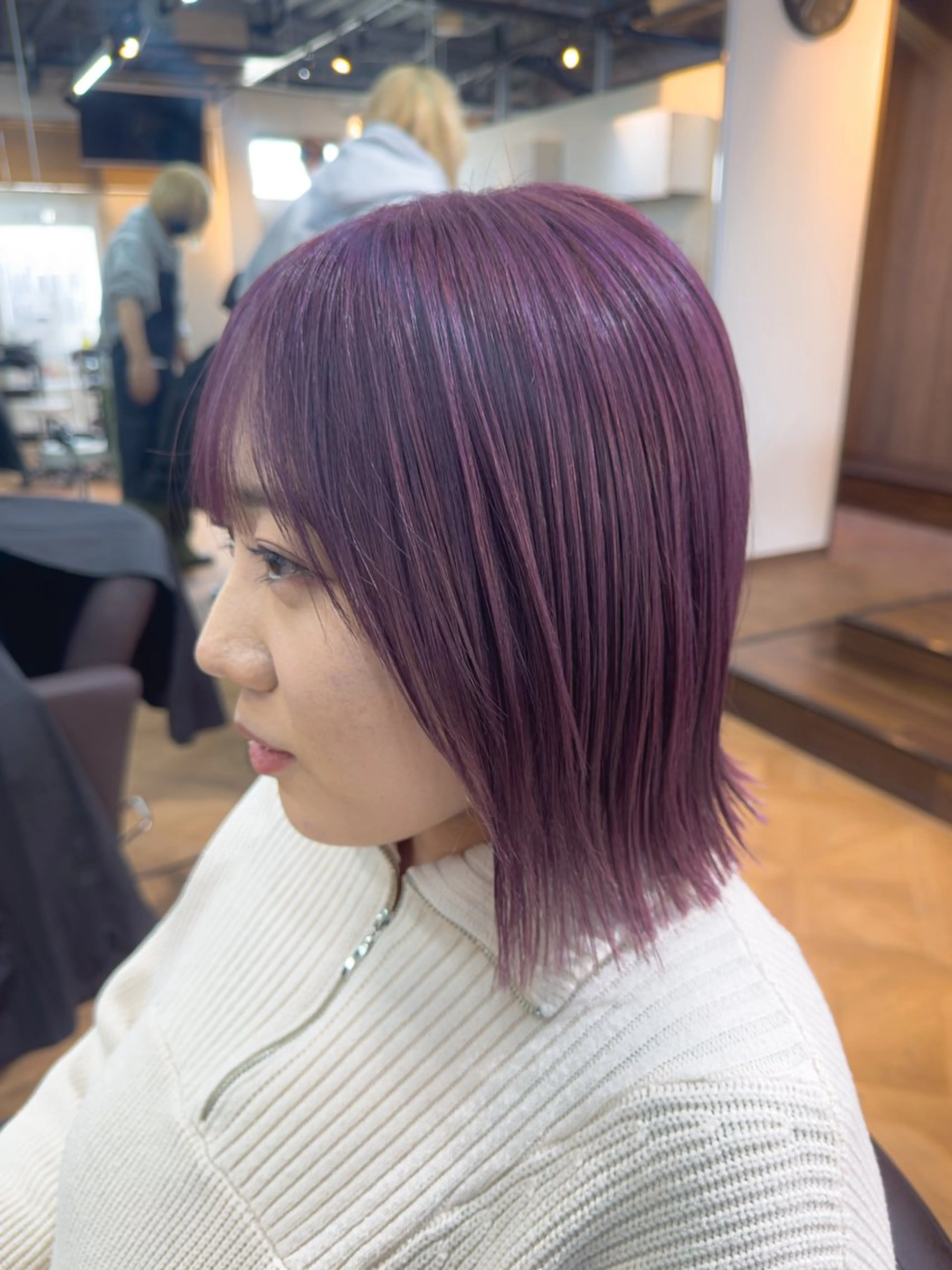 ショート ショート/ボブ ハイトーン❤️原航平のヘアスタイル