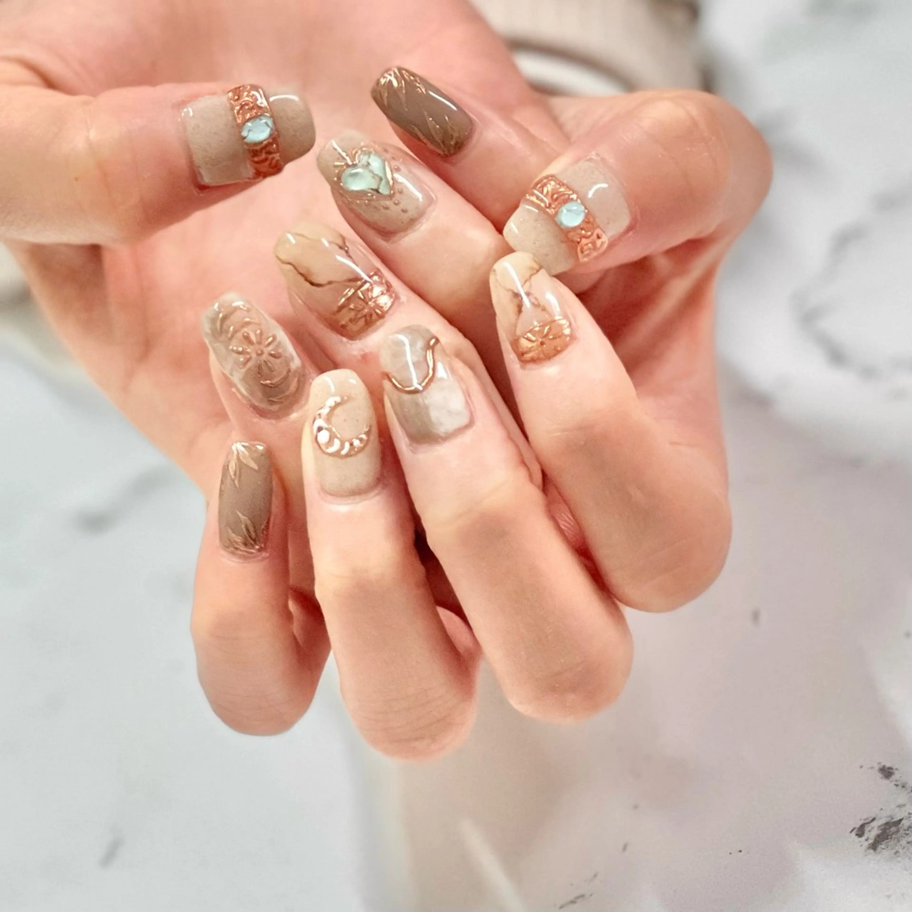 ネイル ハンドネイル kushida 《再現ネイル》のネイルデザイン