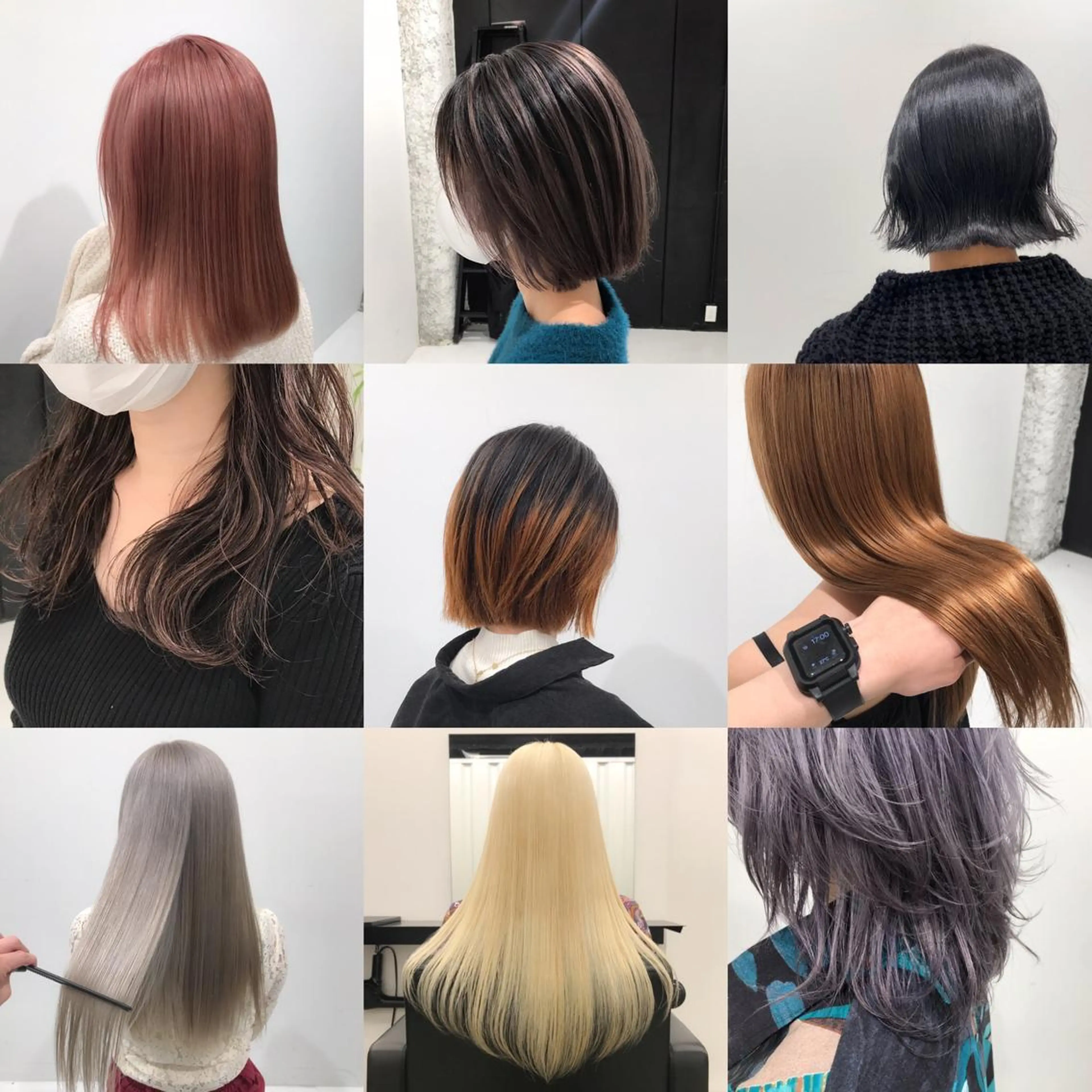 ミディアム カラー ヘアアレンジ 特別モデル価格 タカシマイッセイのヘアスタイル