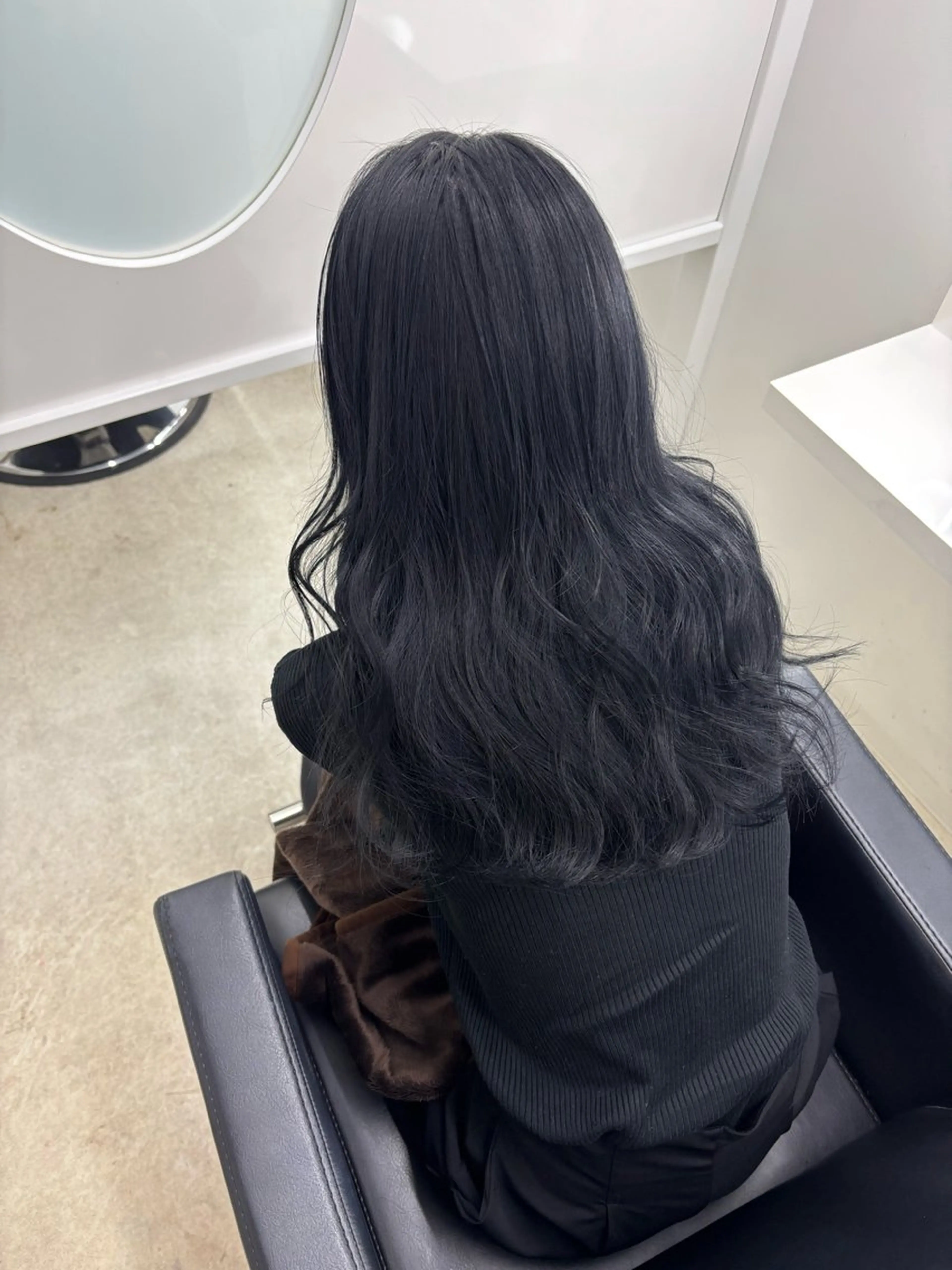 ロング カラー ヘアカラー 冨木 雄斗のヘアスタイル