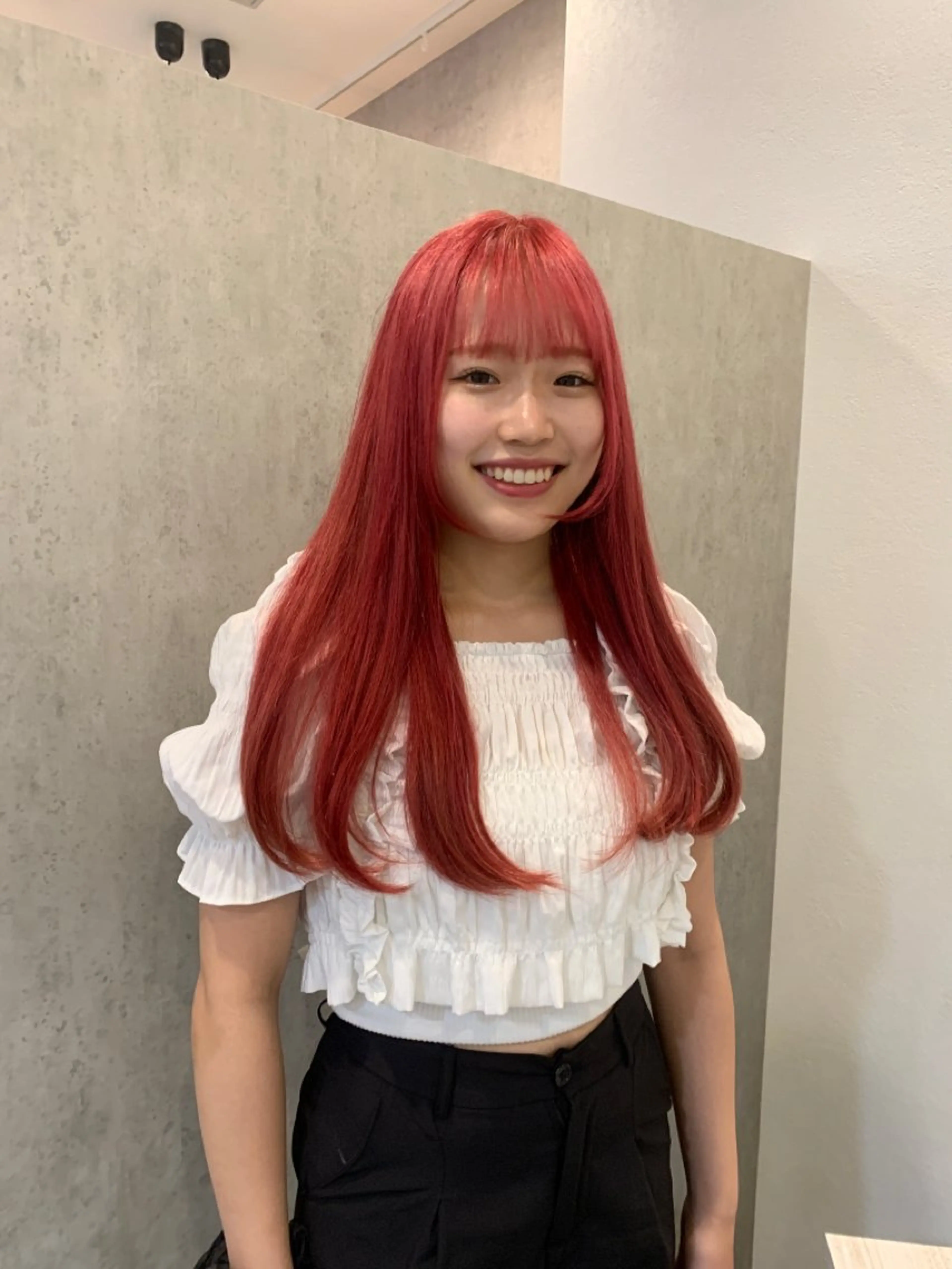 ロング ボブ 西宮北口/みなみのヘアスタイル