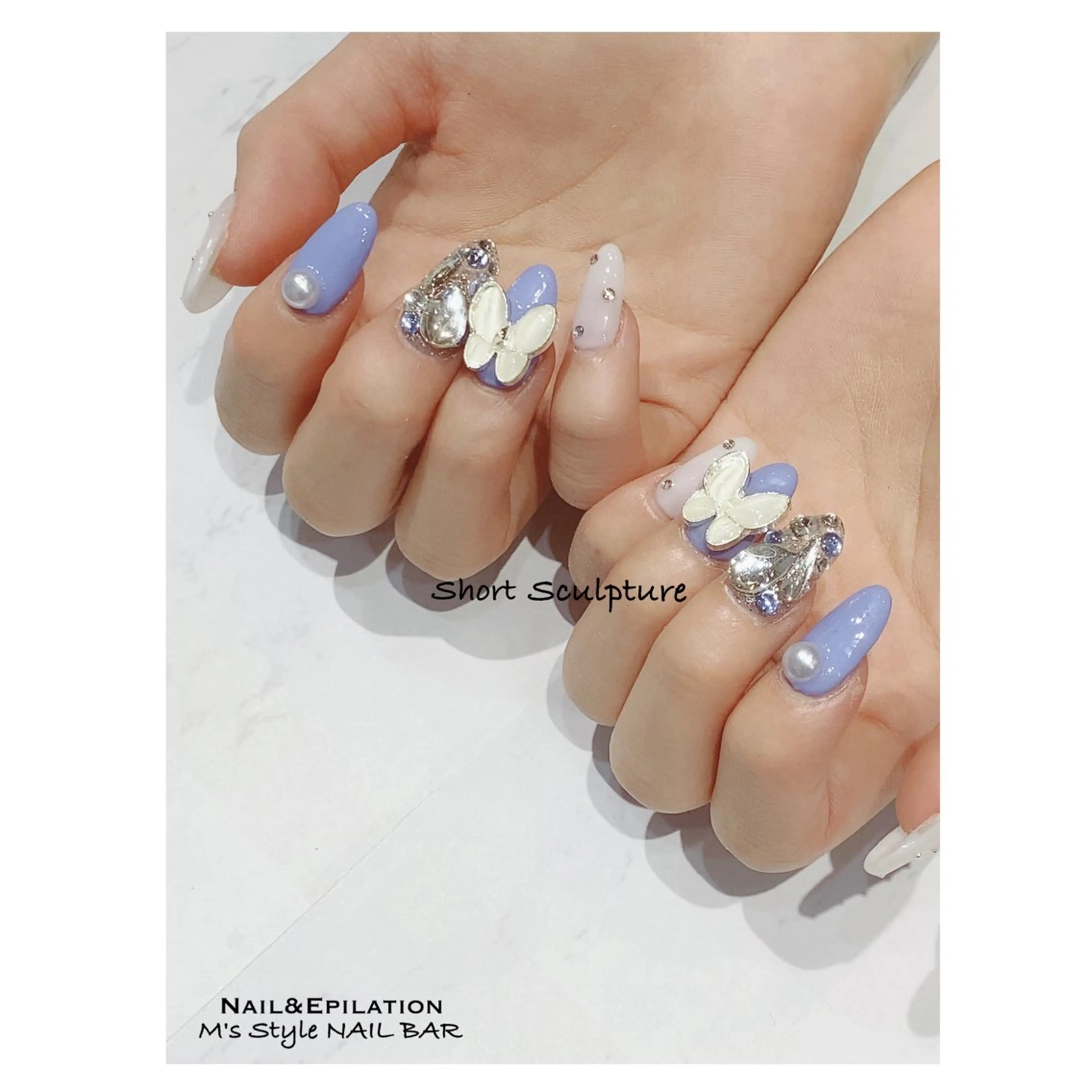 ネイル 成人式 フットネイル フレンチネイル ジェルネイル 韓国ネイル ハンドネイル M's Style NAIL BARのネイルデザイン