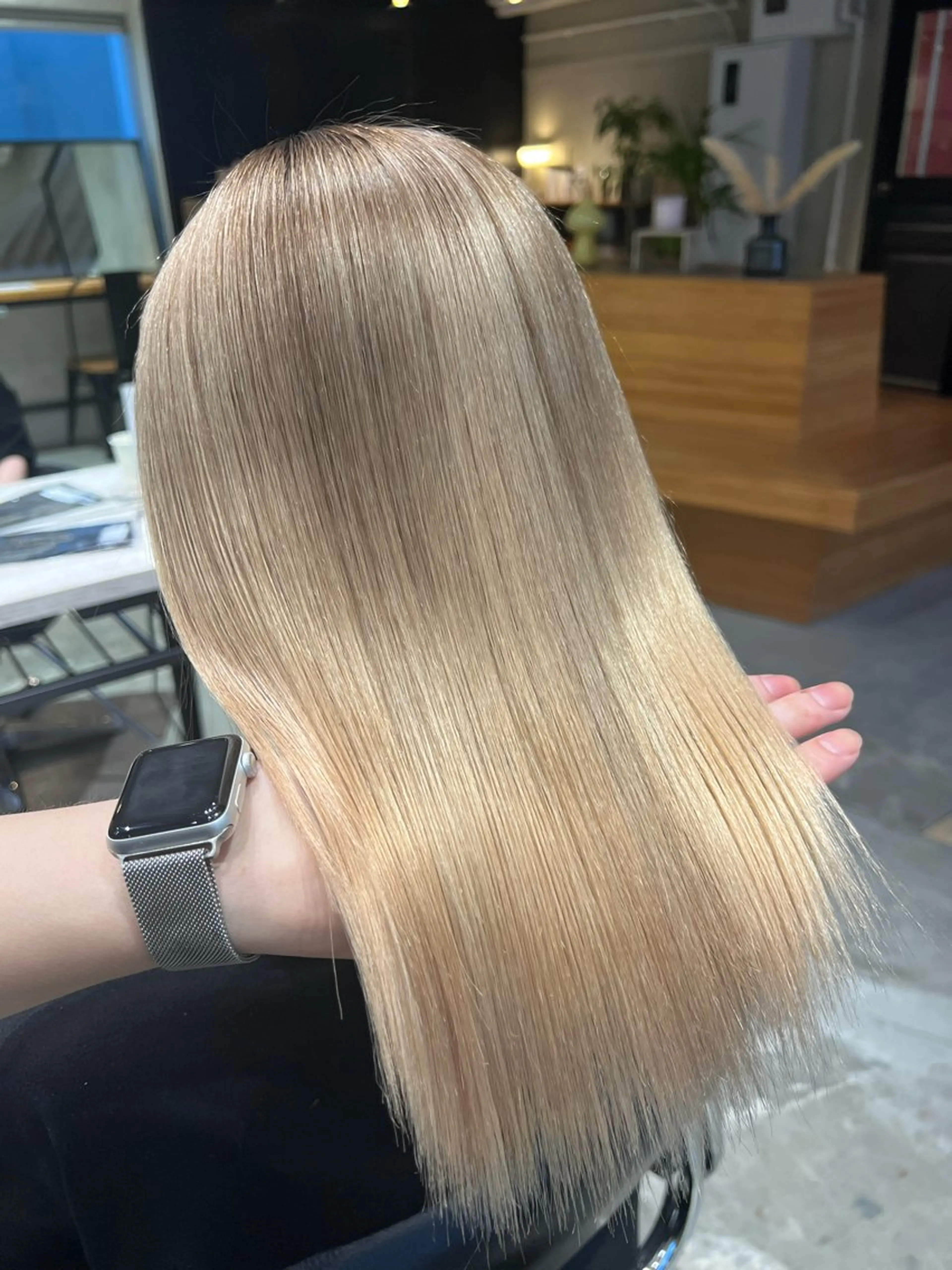 ミディアム カラー ヘアアレンジ 伸ばしかけ 髪質改善 トリートメント 🍯傷ませないカラー 髪質改善🍯彪雅のヘアスタイル