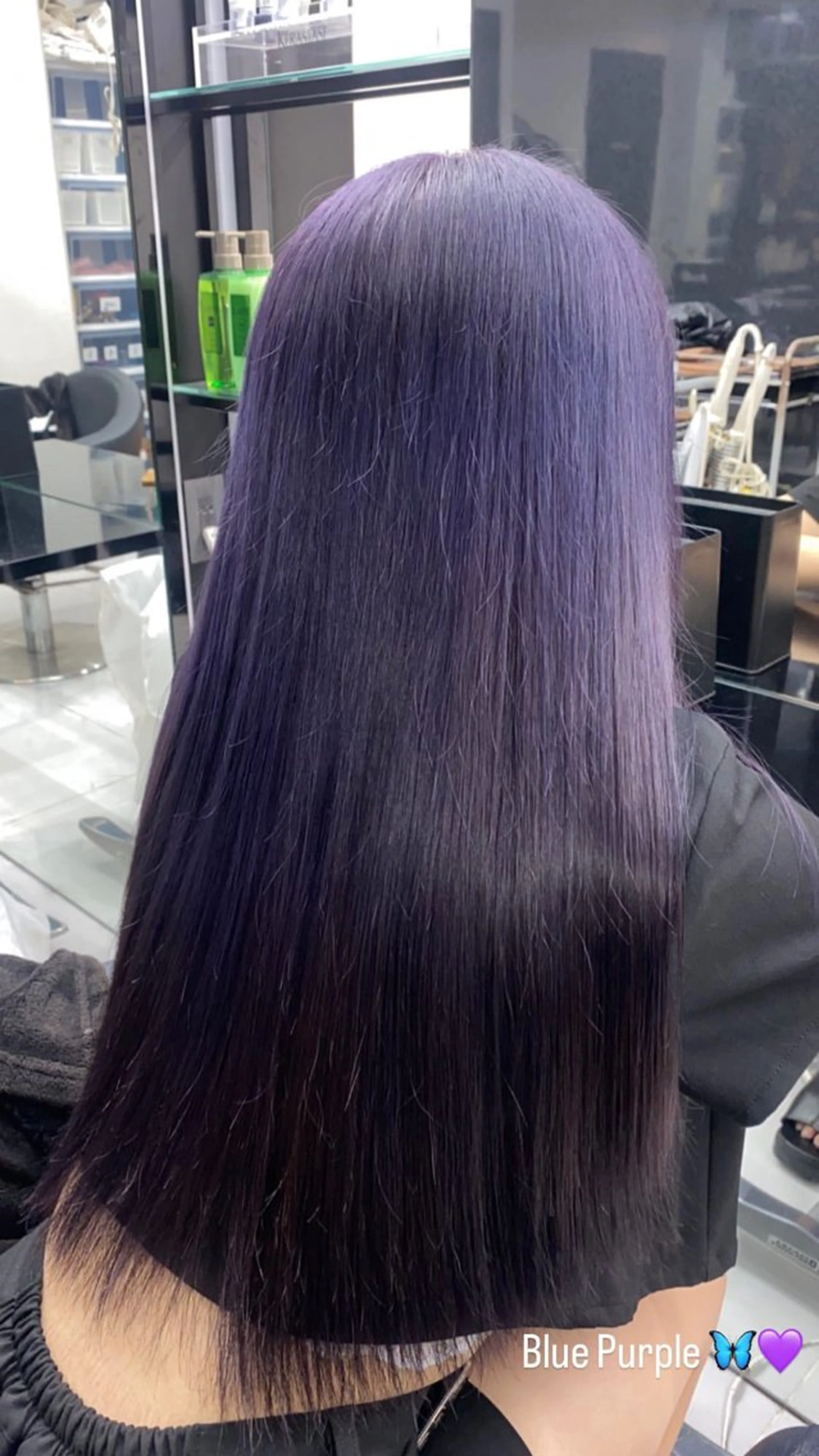 ロング カラー Lapis 莉穂のヘアスタイル