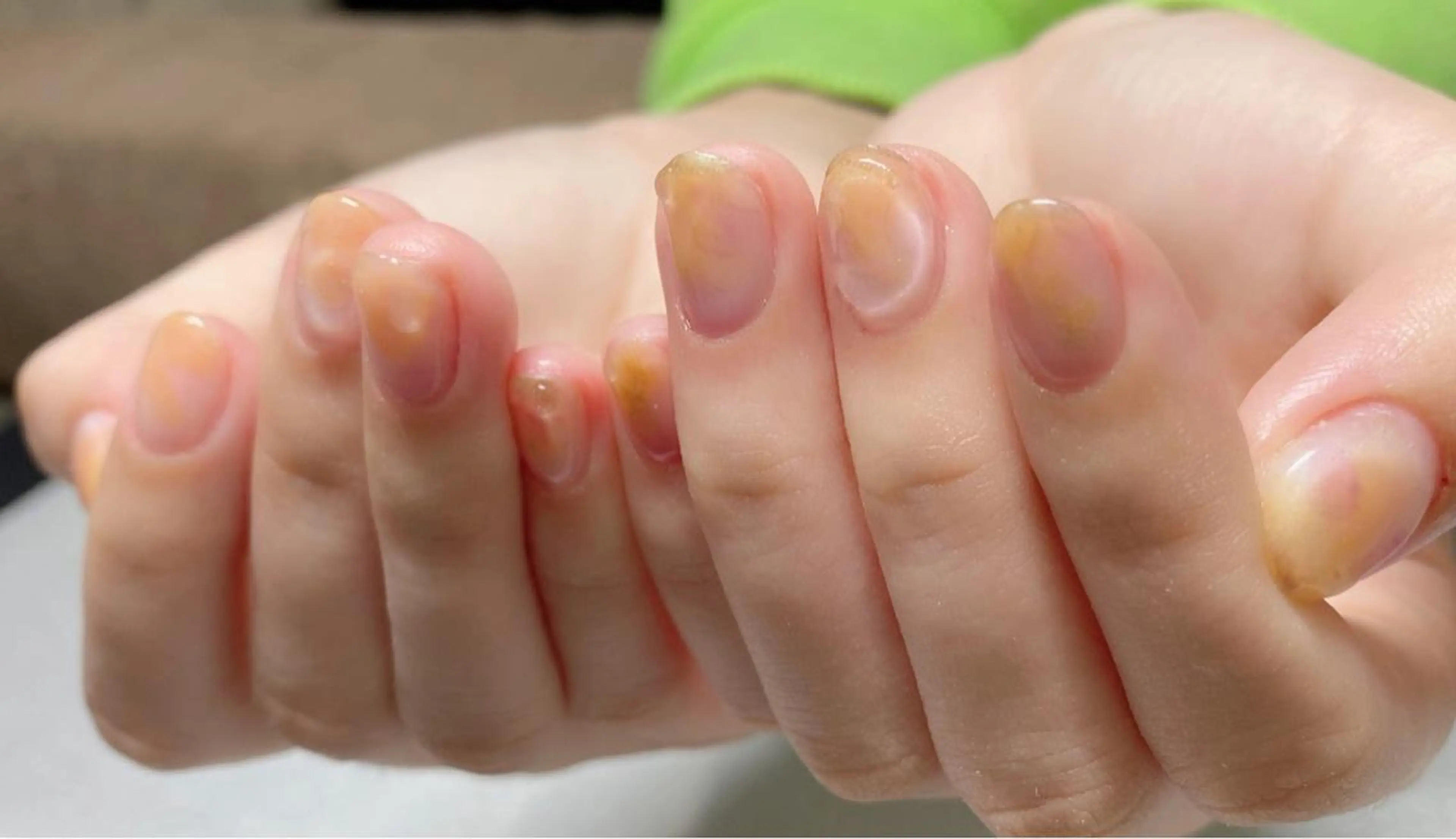 ネイル クリアネイル ニュアンスネイル 春ネイル ハンドネイル ハンドケア u sのネイルデザイン