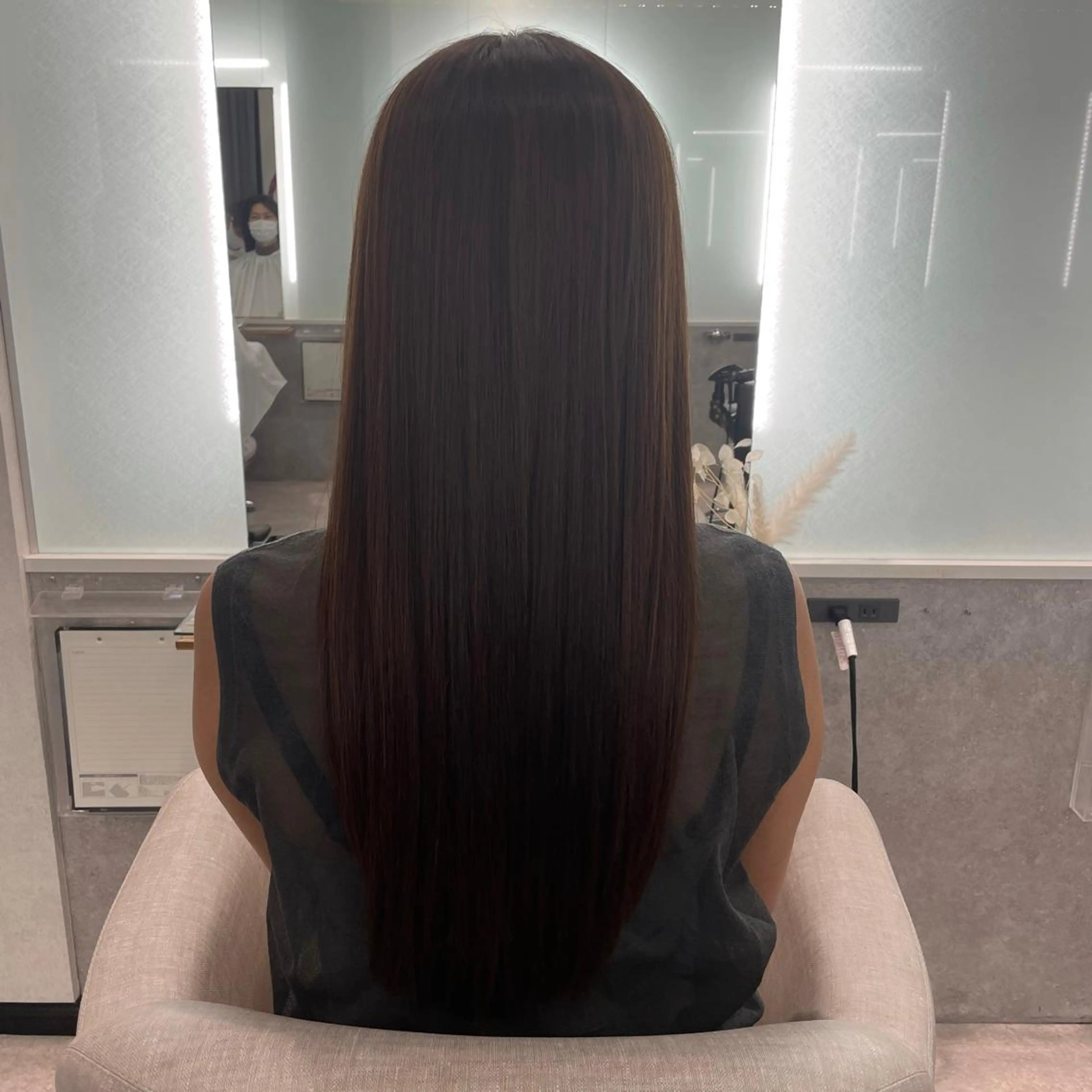 ロング 縮毛矯正 Klèa 　クレア所属・樋口 功樹のヘアスタイル