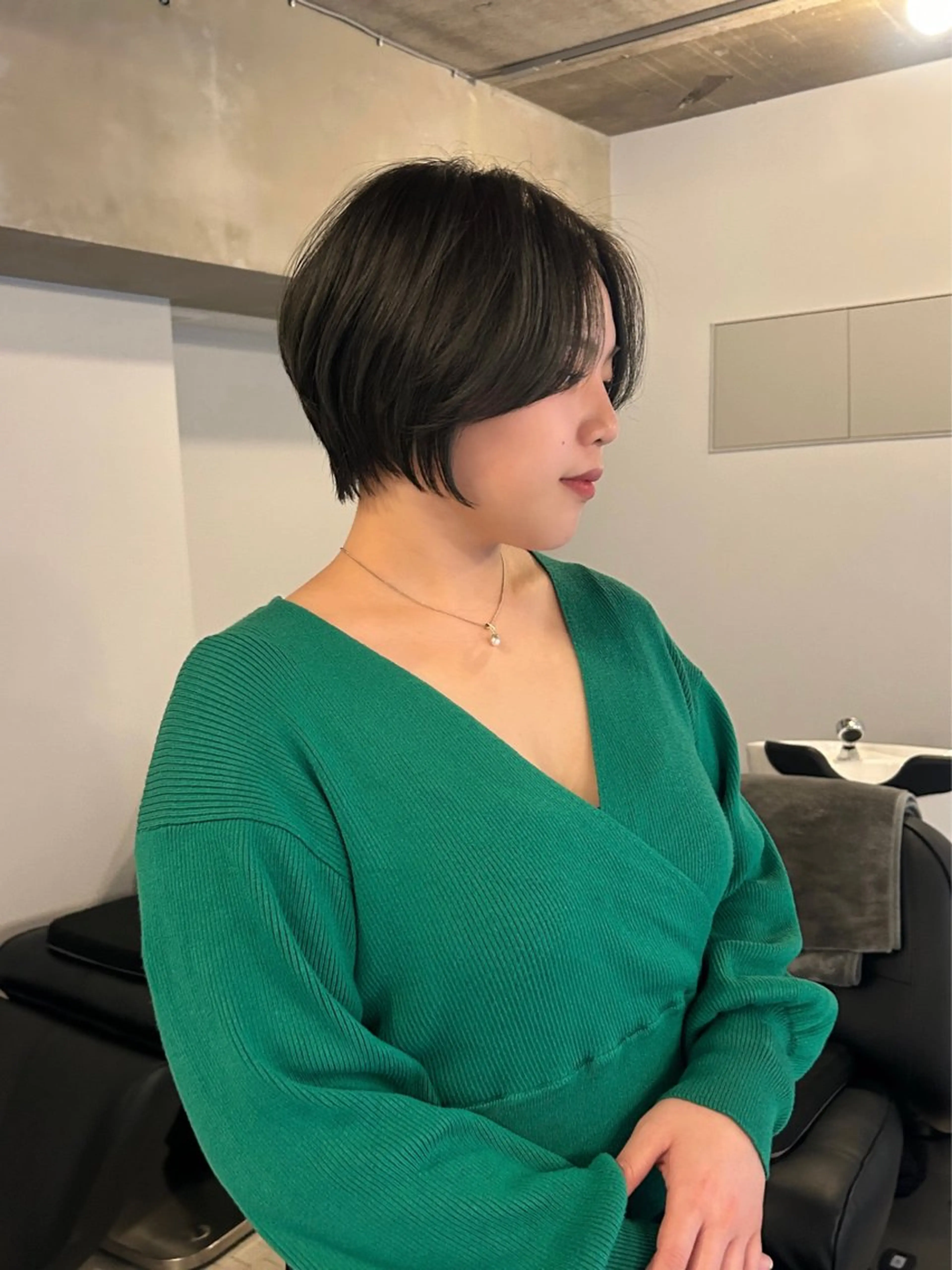 ショート 小野 明日香のヘアスタイル