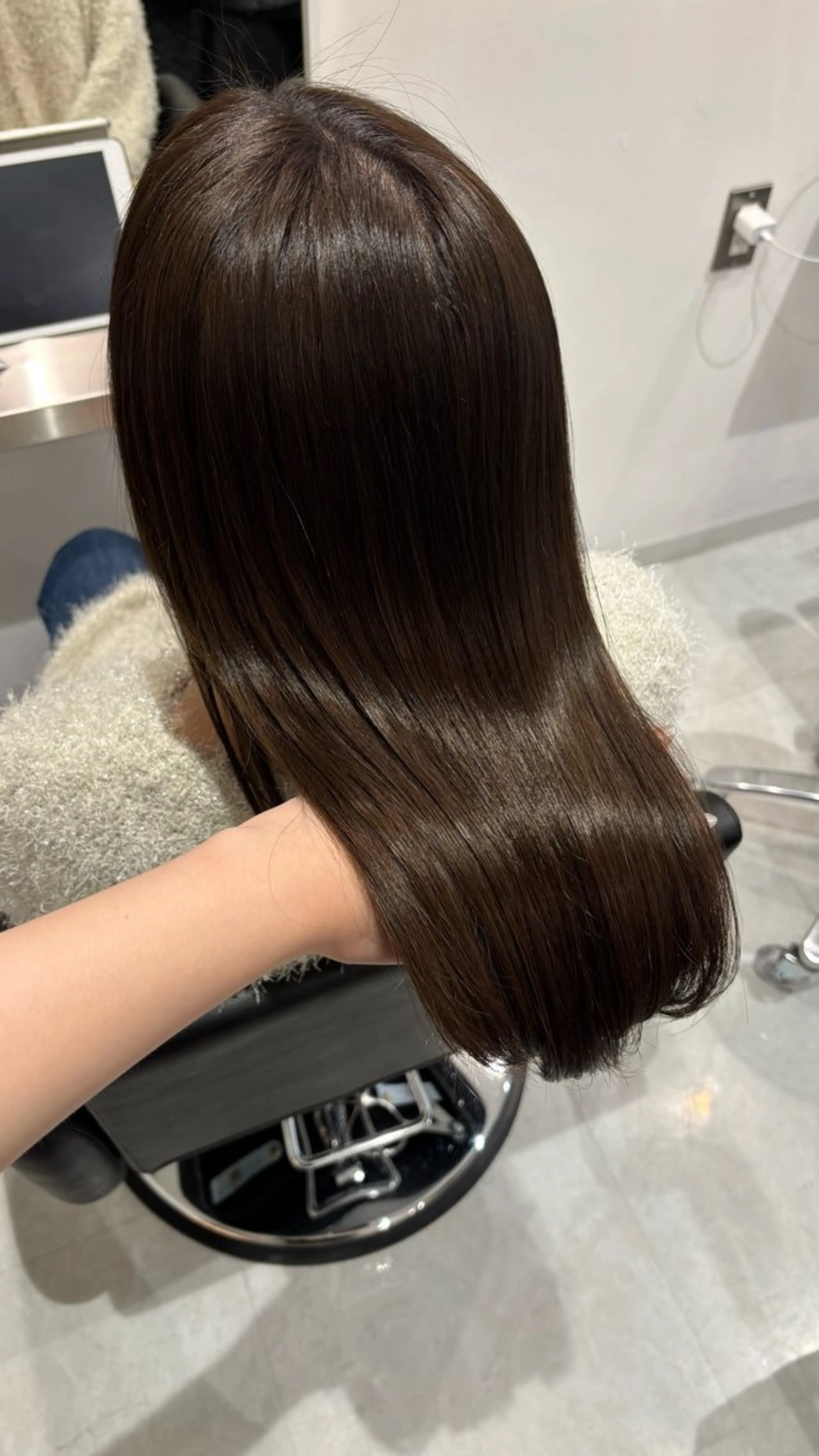 ロング カラー ブラウンカラー 🎀透明感× 赤み消し🎀正源のヘアスタイル