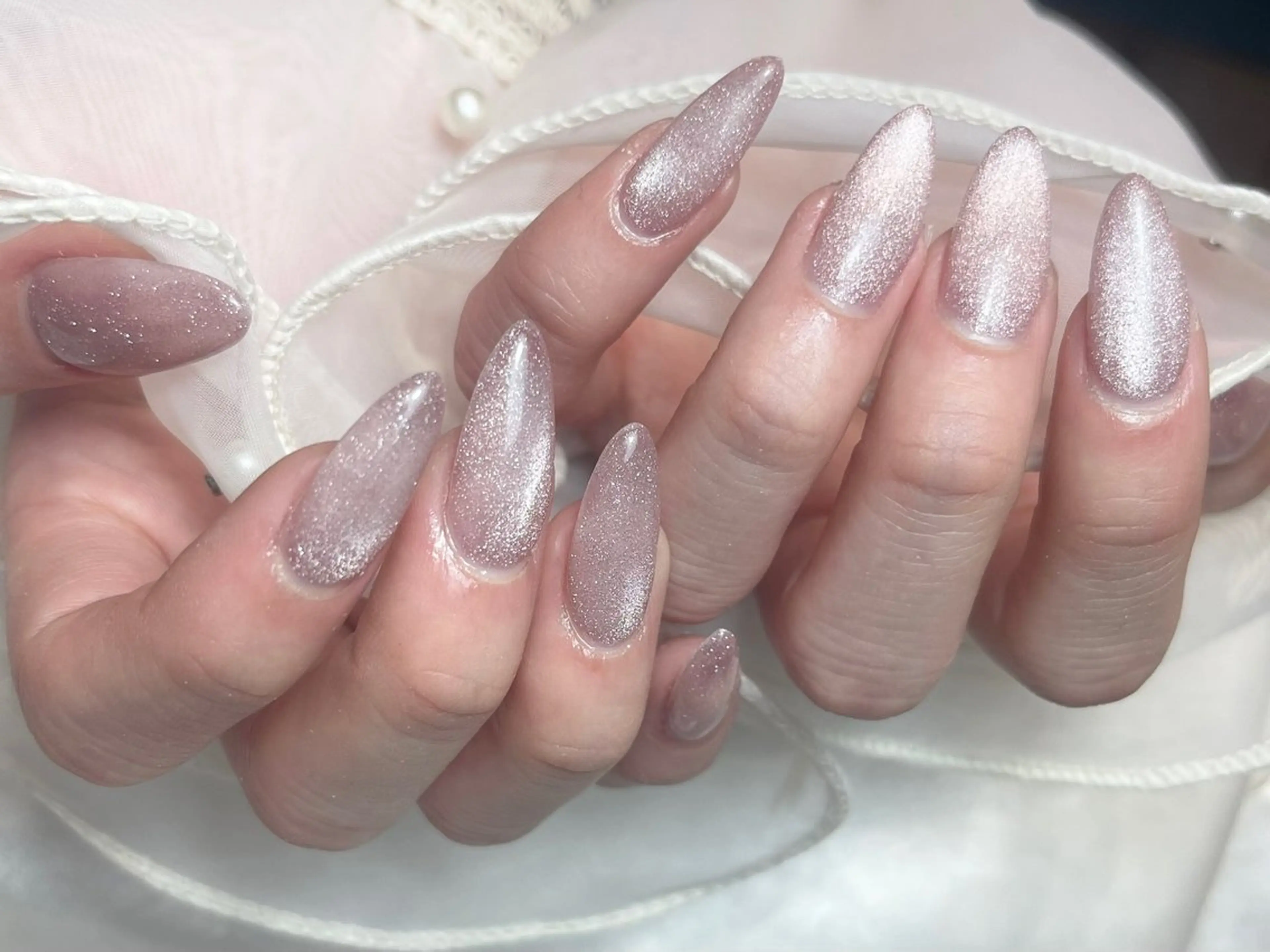 ネイル マグネットネイル salon de Tiara 碧のネイルデザイン