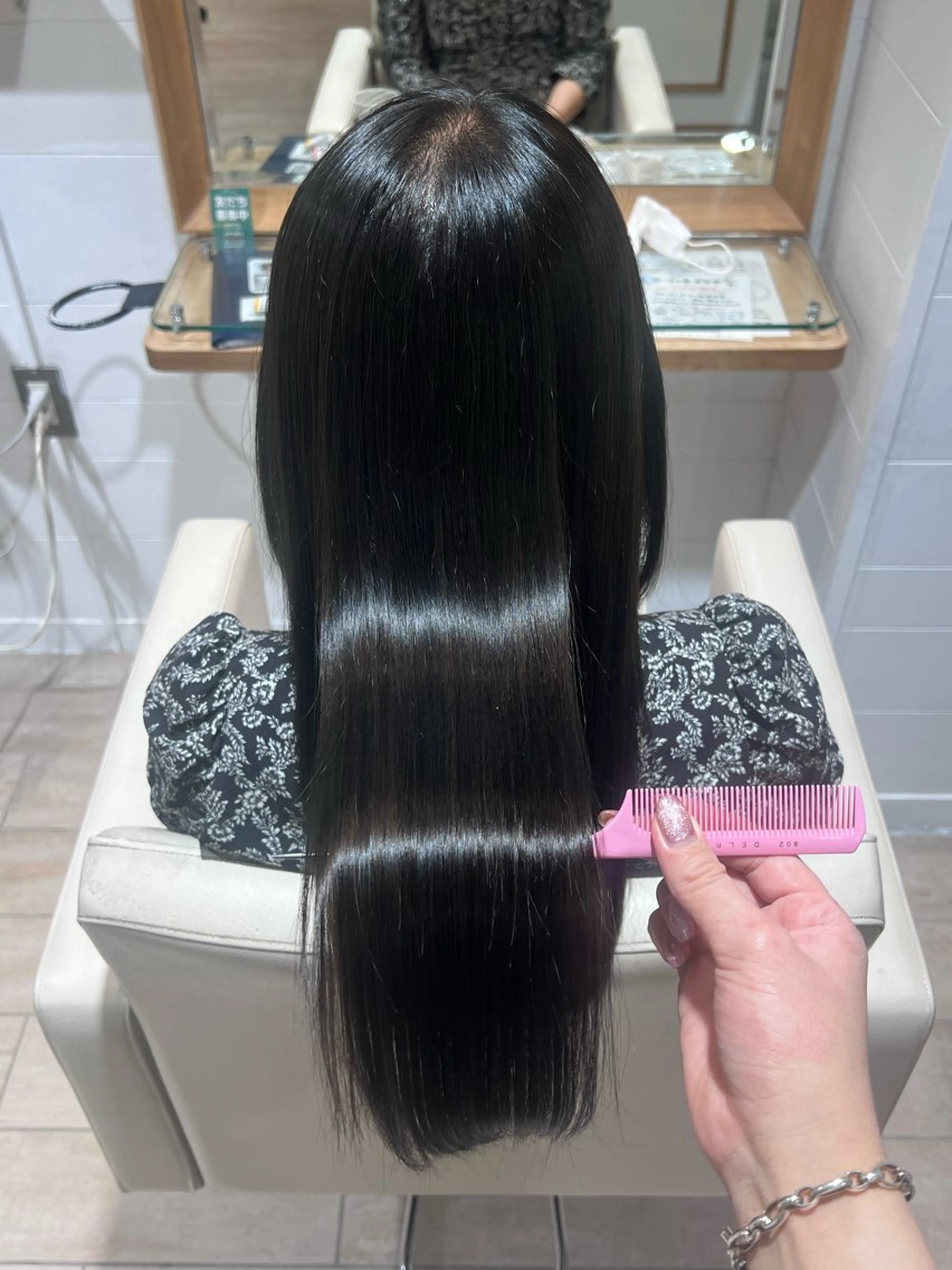 ロング カラー モデル募集 セイノチヒロのヘアスタイル