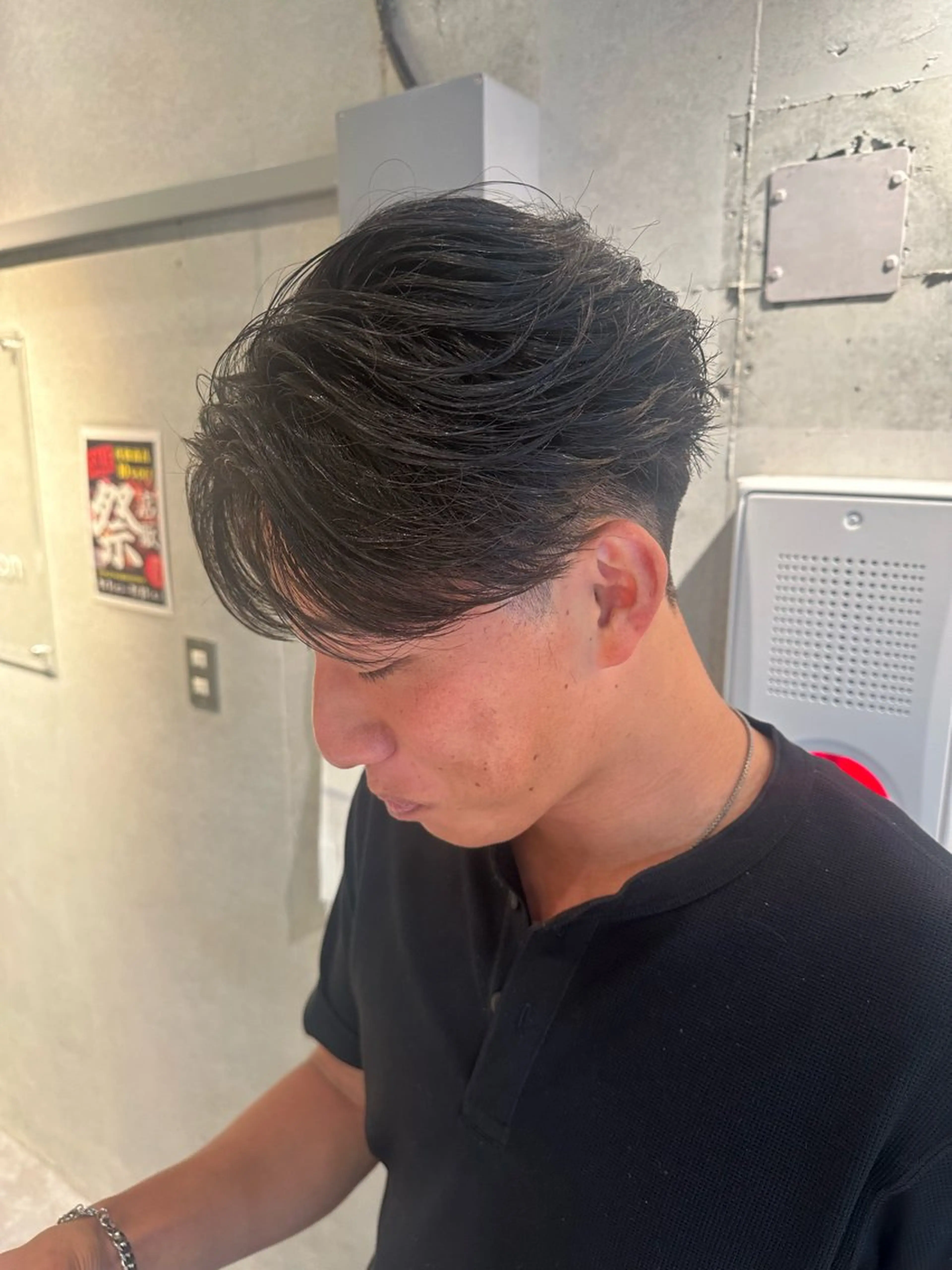 パーマ メンズ カット パーマ 💎メンズカット ／フェザー／細野💎のヘアスタイル