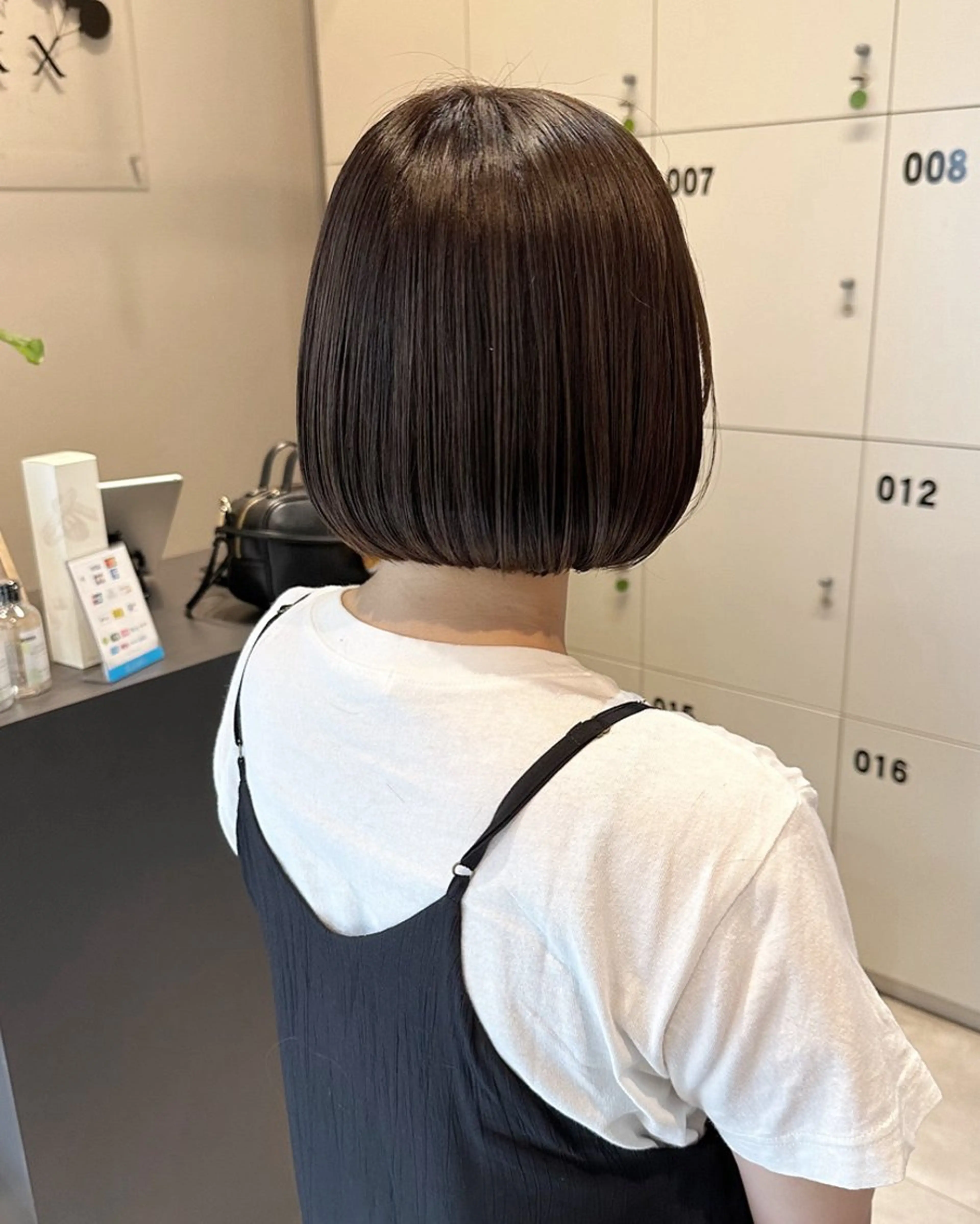 ショート カラー カット ヘアカラー トリートメント 透明感カラー/ボブ /佐藤伶のヘアスタイル