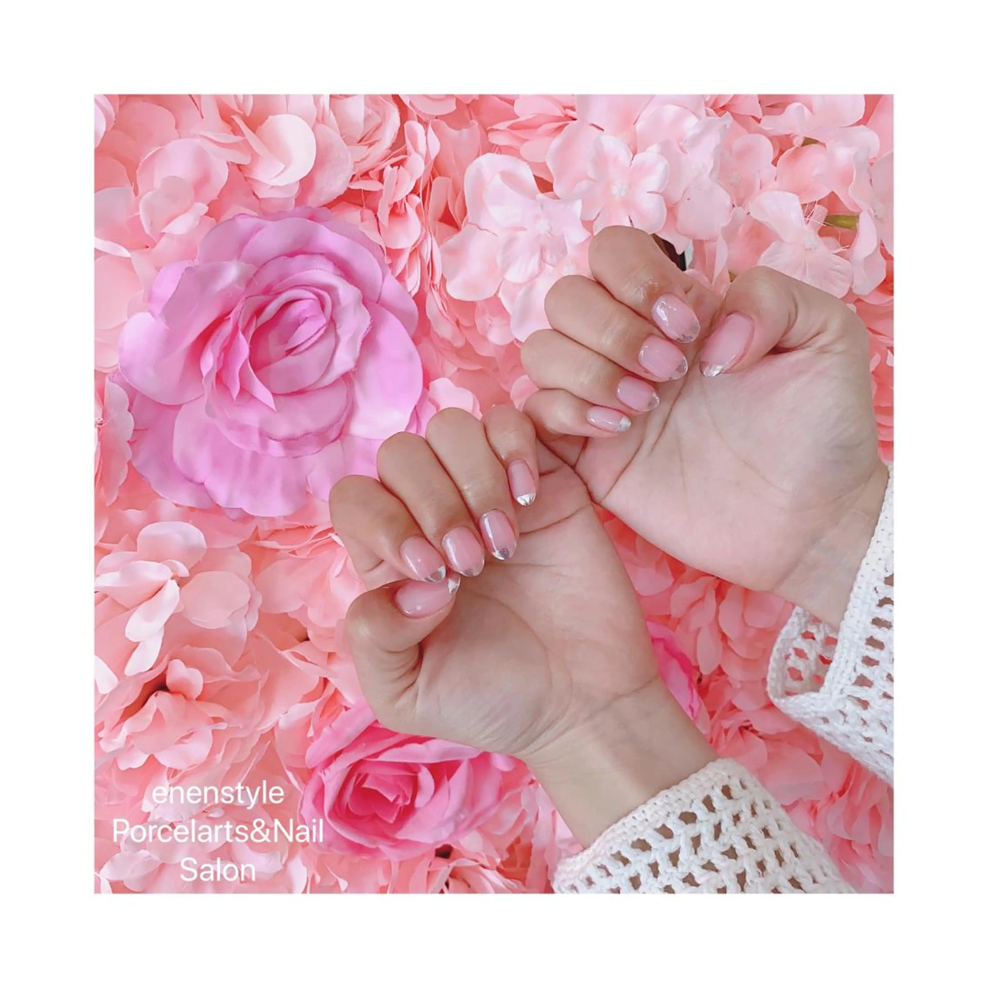 ミディアム ネイル ハンドネイル 👑enen style👑のネイルデザイン