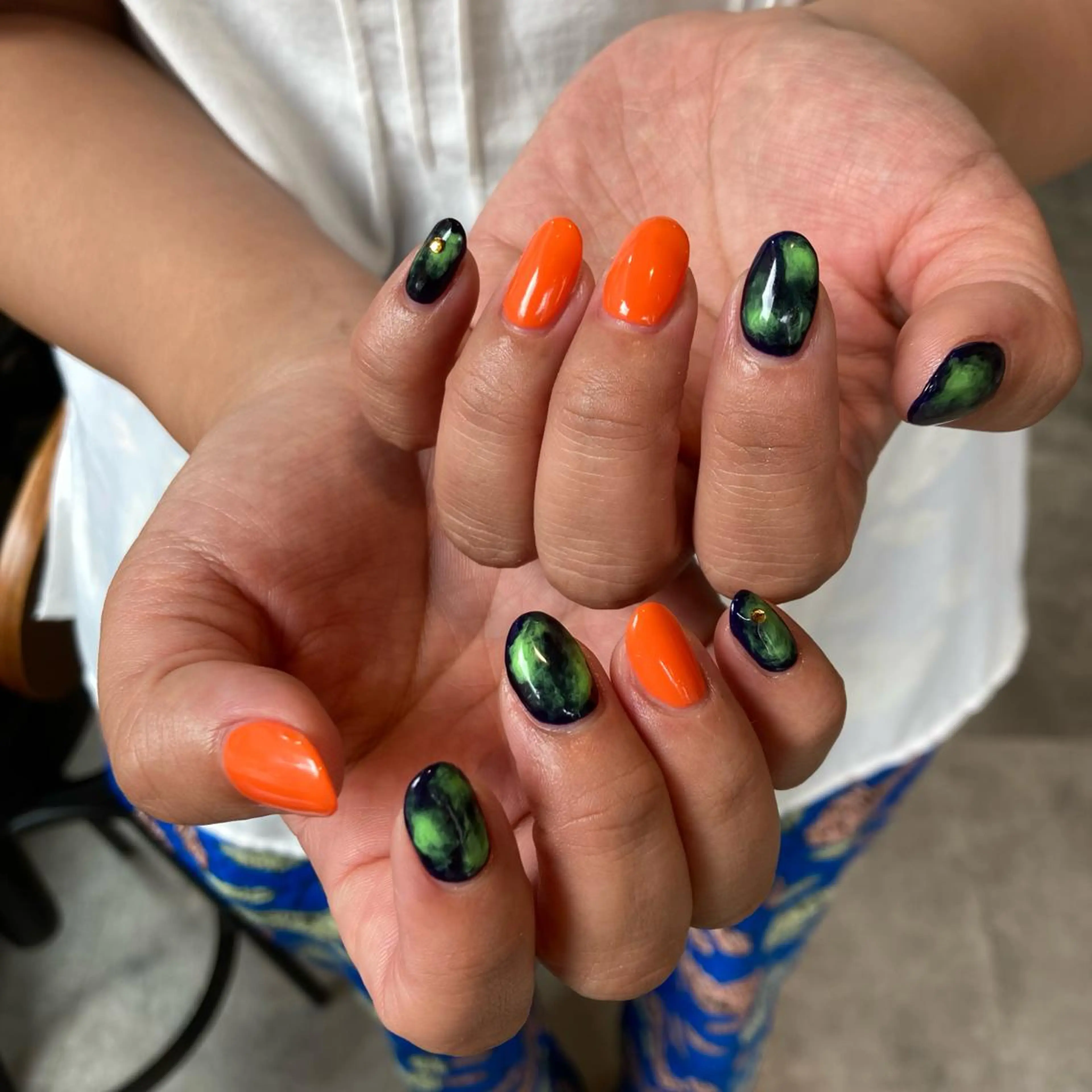 ネイル ハンドネイル shio ♡ 24日空きありのネイルデザイン