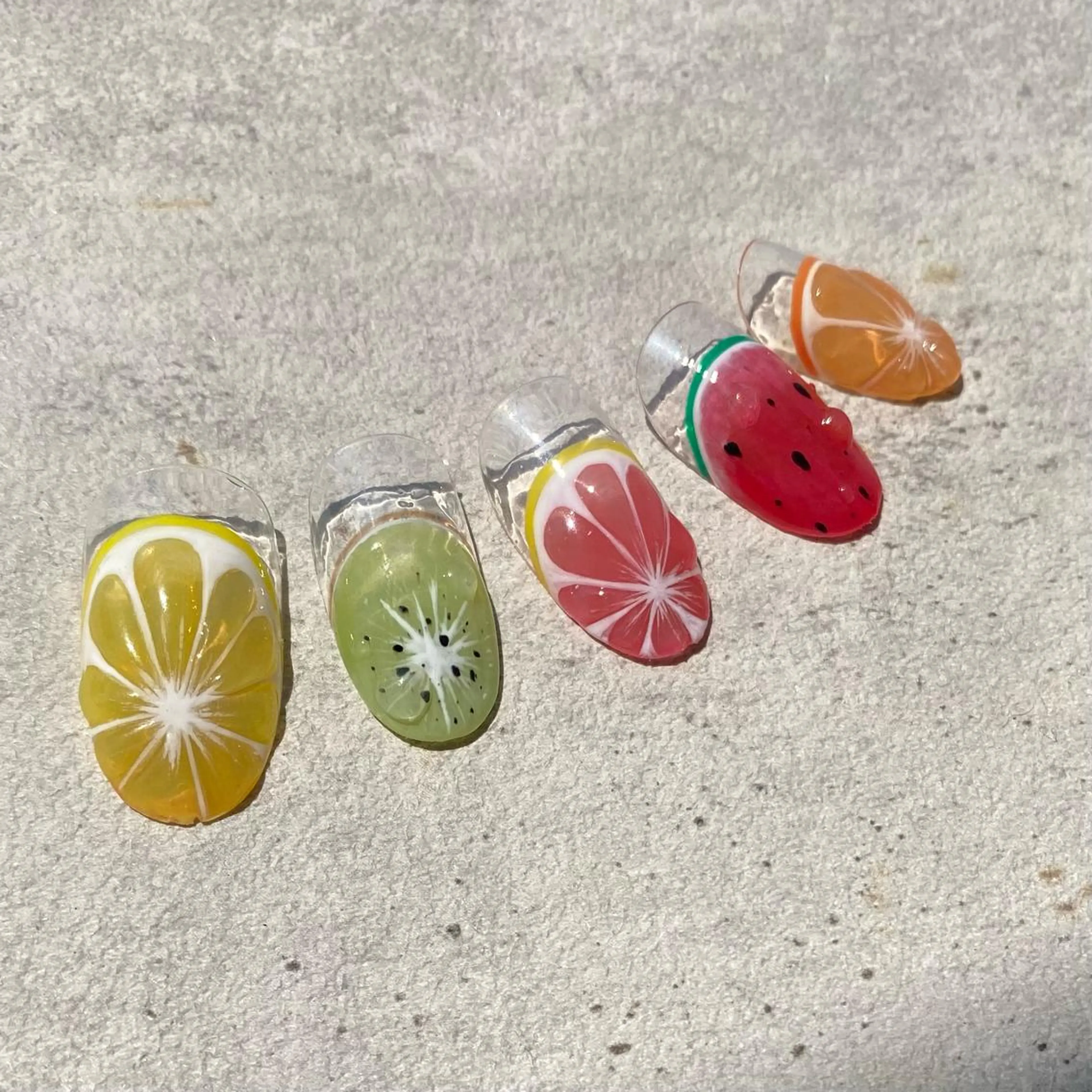 ショート カラー パーマ ヘアアレンジ メンズ キッズ ネイル マツエク・マツパ アイブロウ ハンドネイル 今福鶴見ネイル 8(ｴｲﾄ)のネイルデザイン