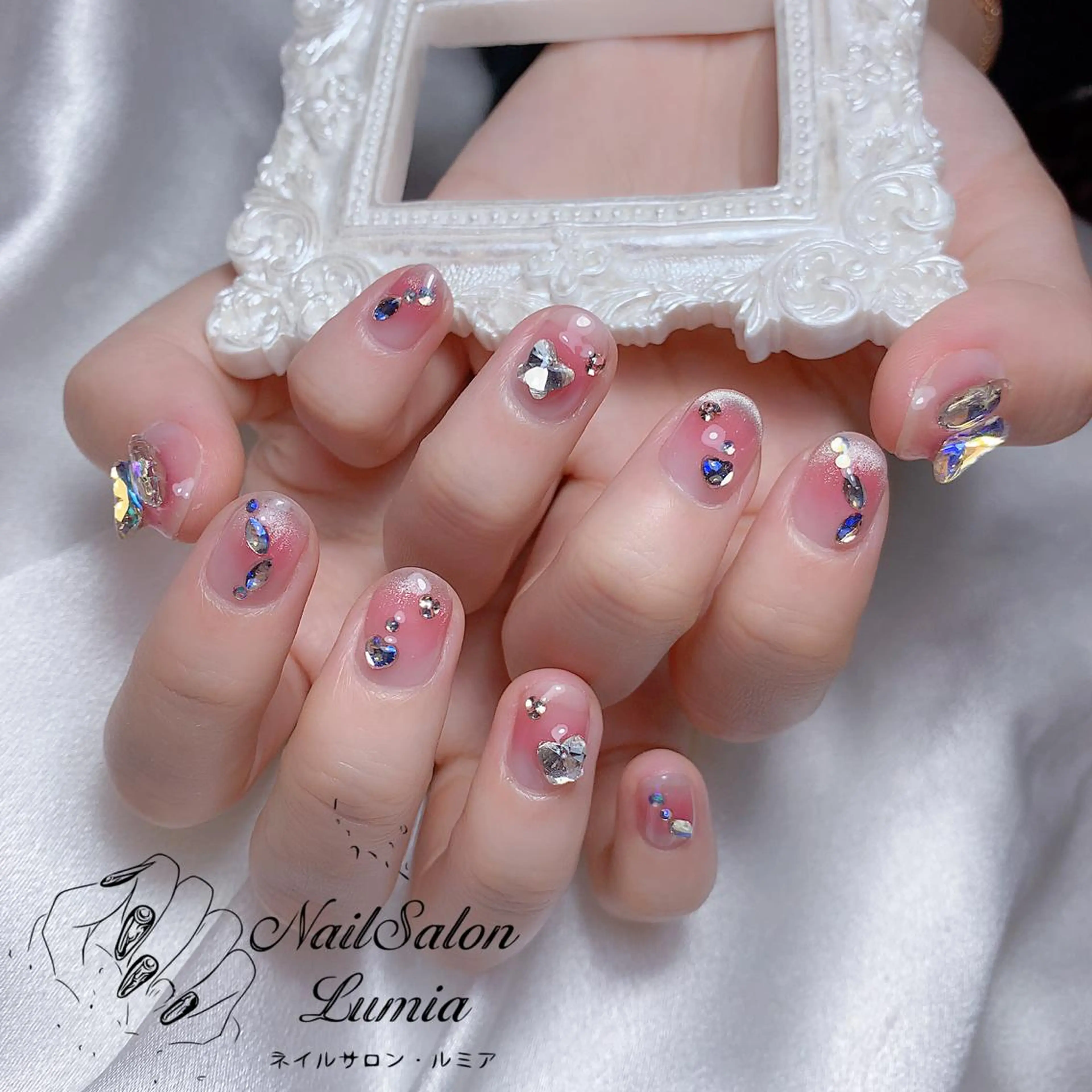 ネイル ハンドネイル ネイルサロン ルミア Lumia 店長のネイルデザイン