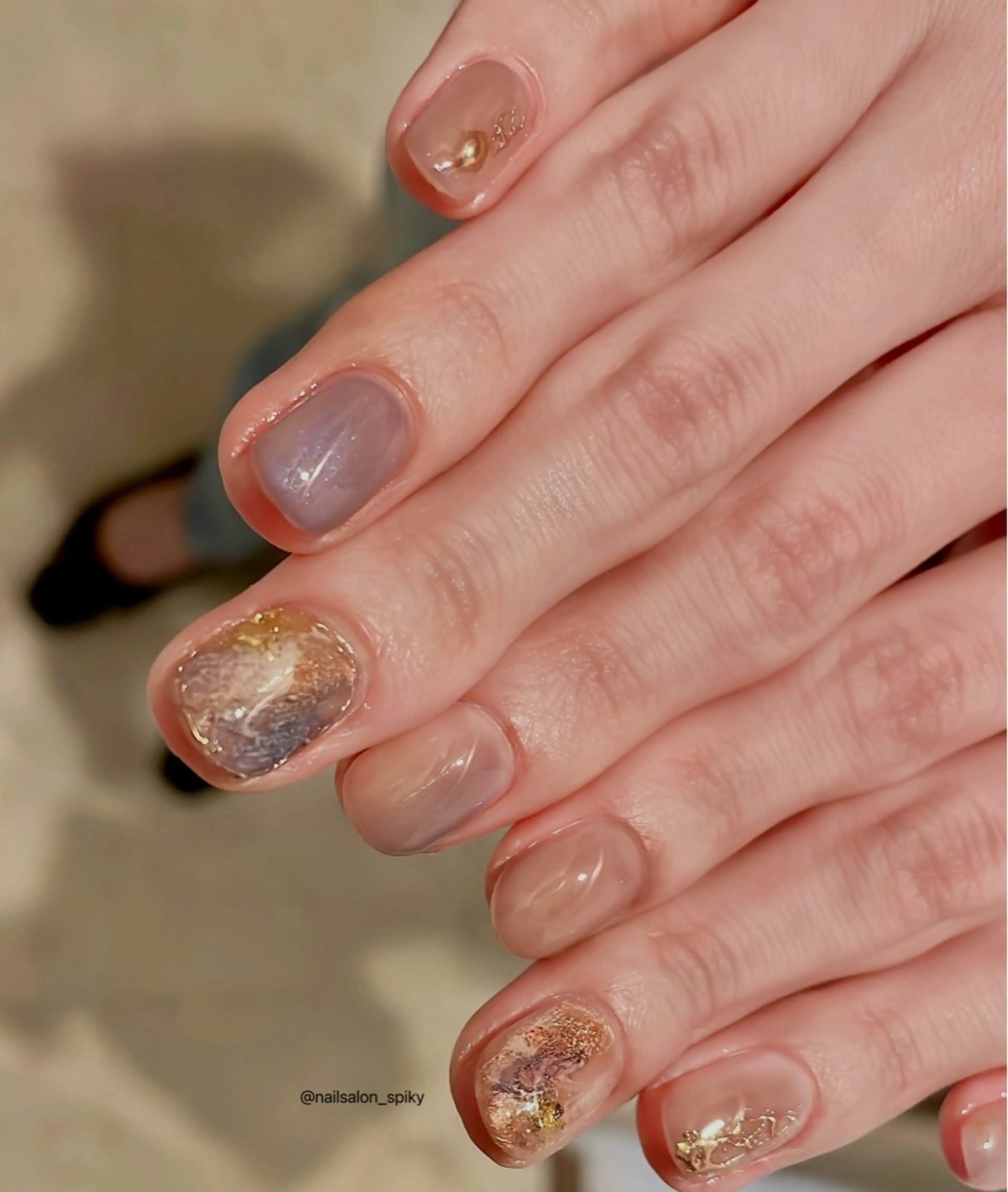 ネイル Spiky とうげ ふうかのネイルデザイン