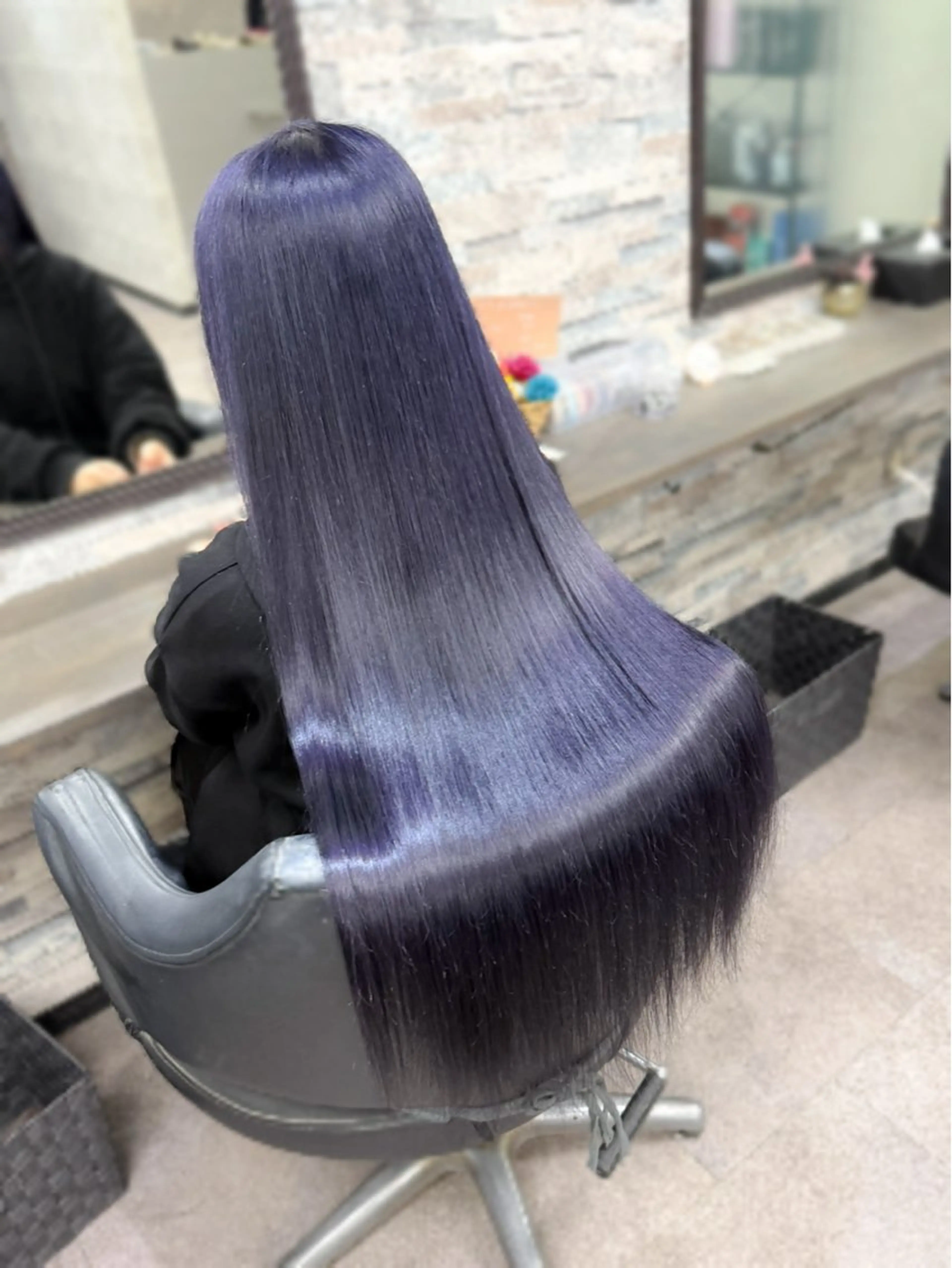 ロング カラー ヘアカラー トリートメント ハイトーンエクステ 🎩カズキ🎩のヘアスタイル