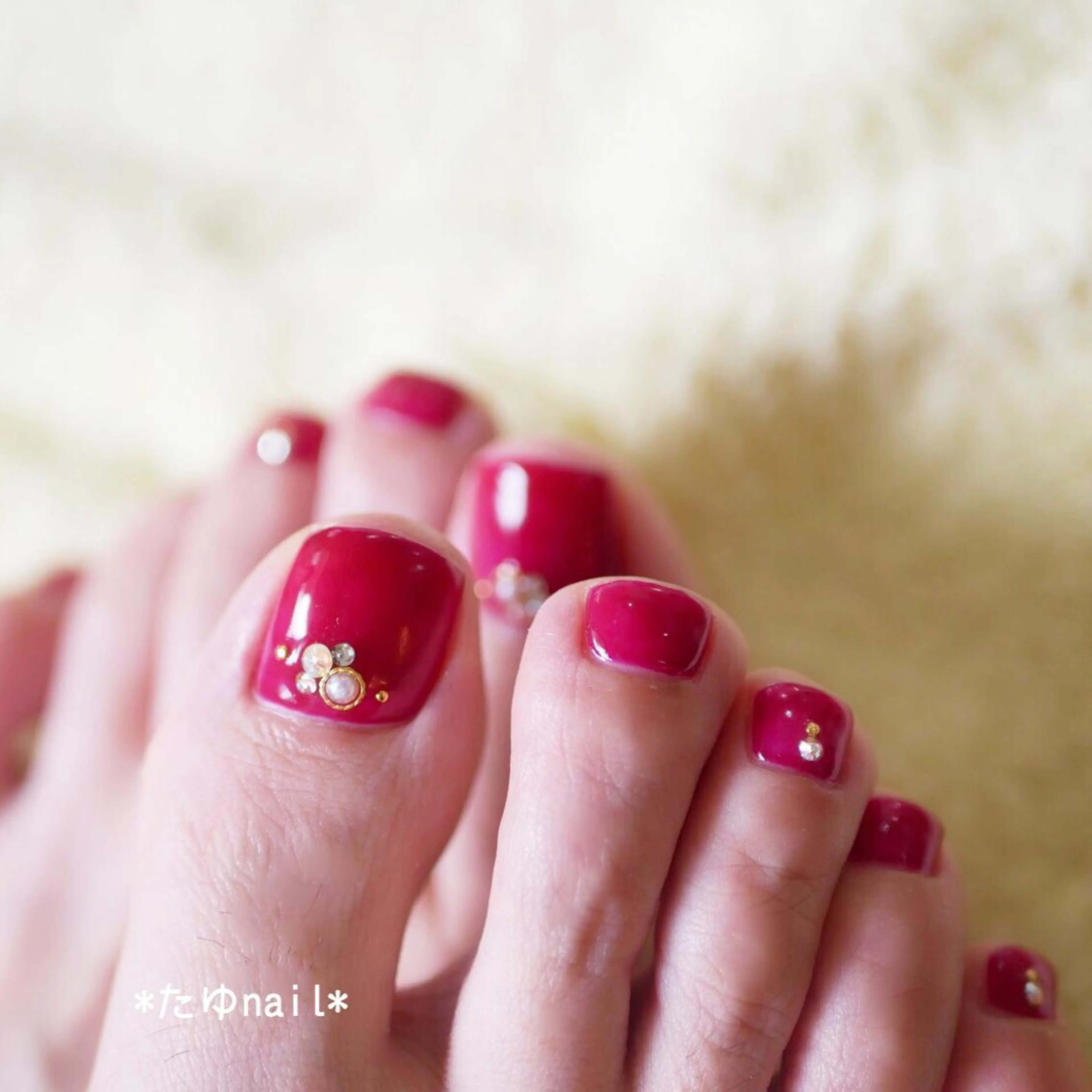 ネイル フットネイル ネイルサロン 【たゆnail】のネイルデザイン