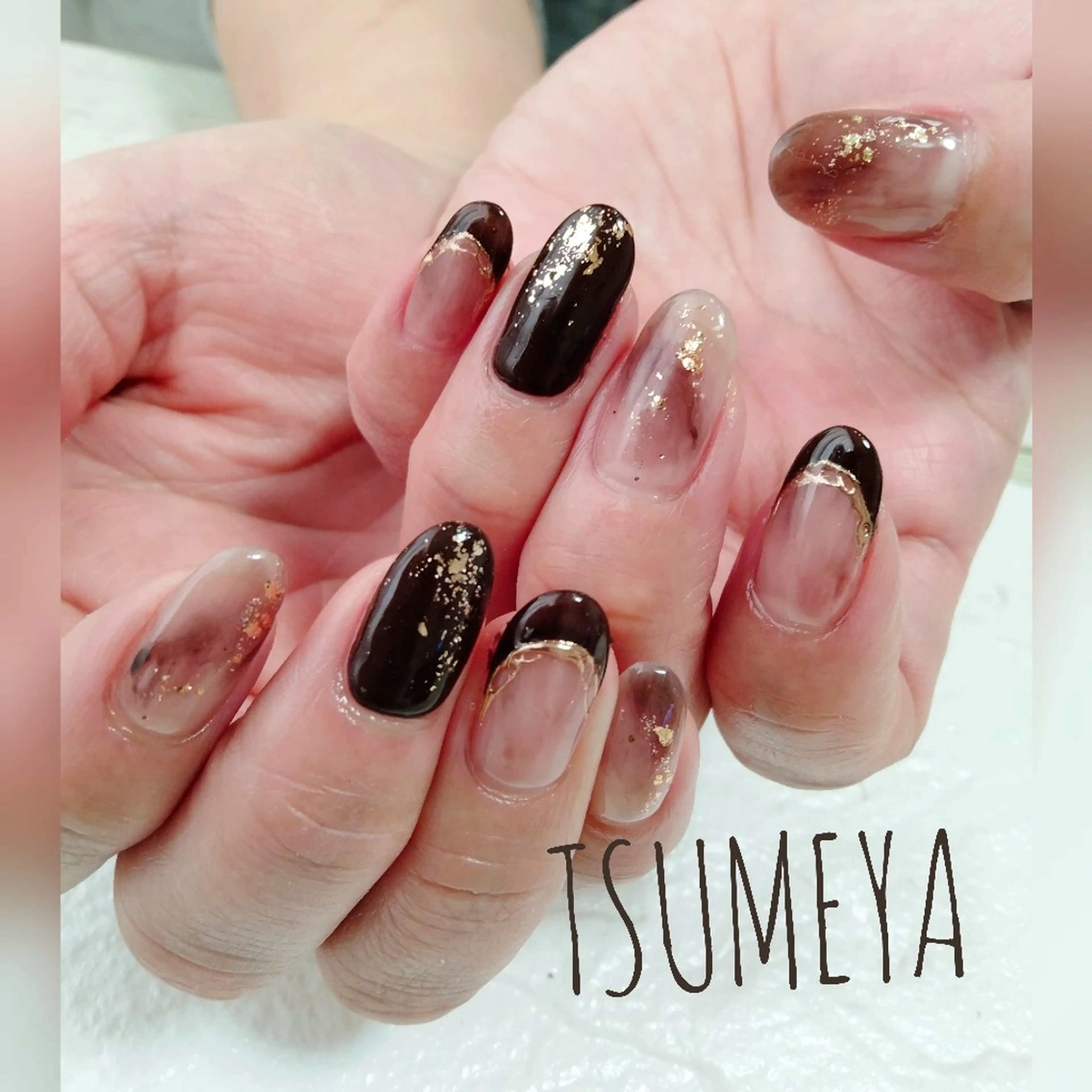 ネイル バレンタイン ハンドネイル _TSUMEYA _のネイルデザイン