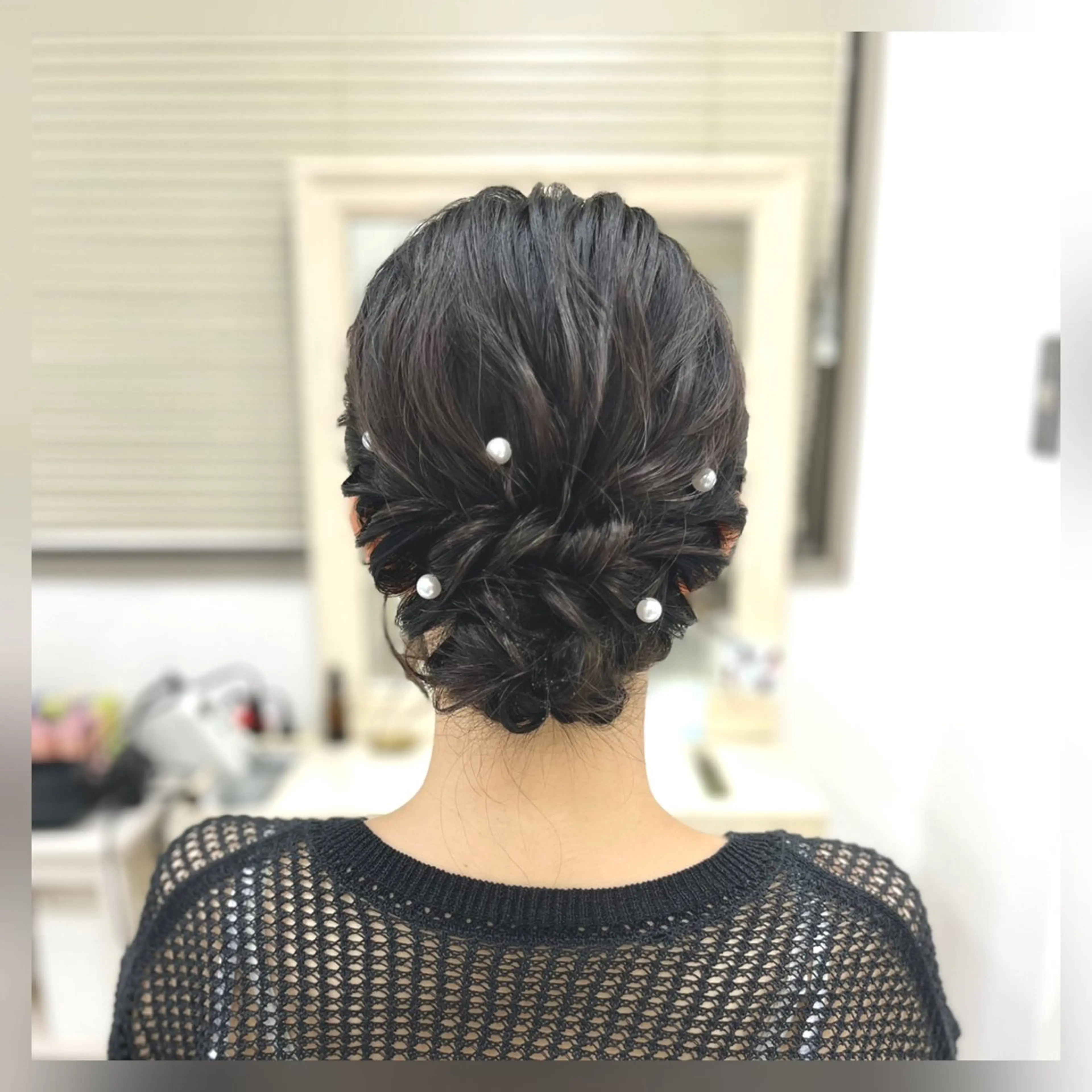 ヘアアレンジ 結婚式・ブライダル 似合わせヘアメイク 💐オダギリチアキのヘアスタイル