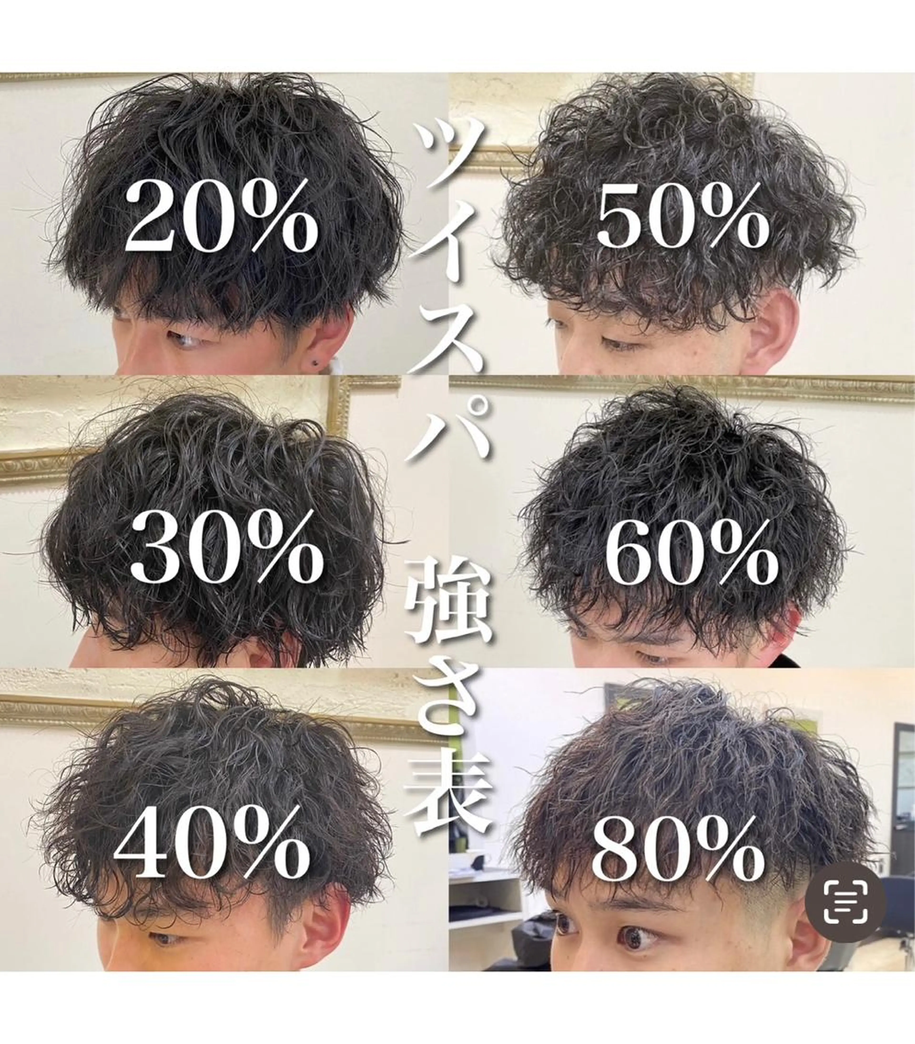 トレンドのツイストスパイラル+カット ¥14000の写真