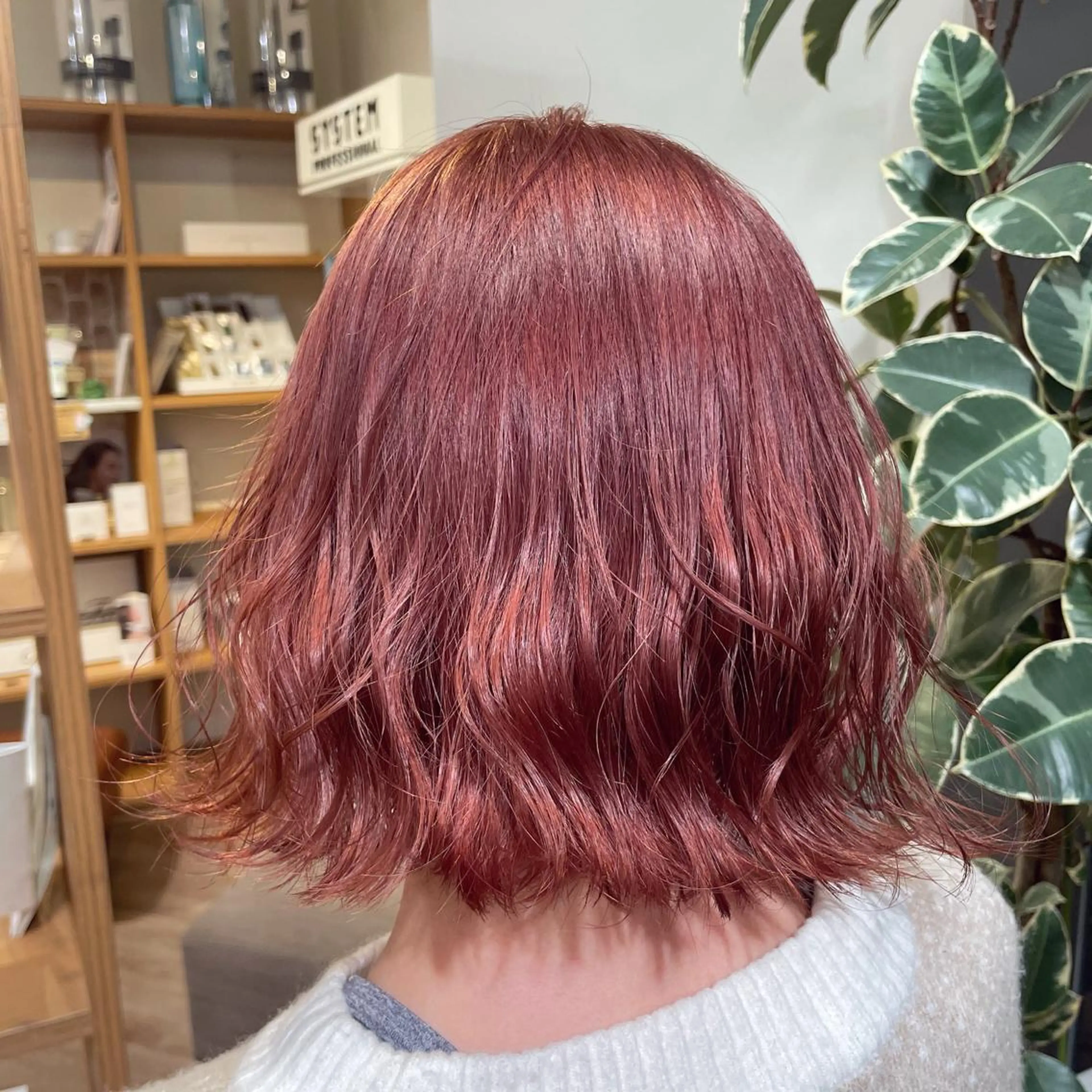 カラー ブリーチ ピンクカラー piLLon/ RYUKAのヘアスタイル