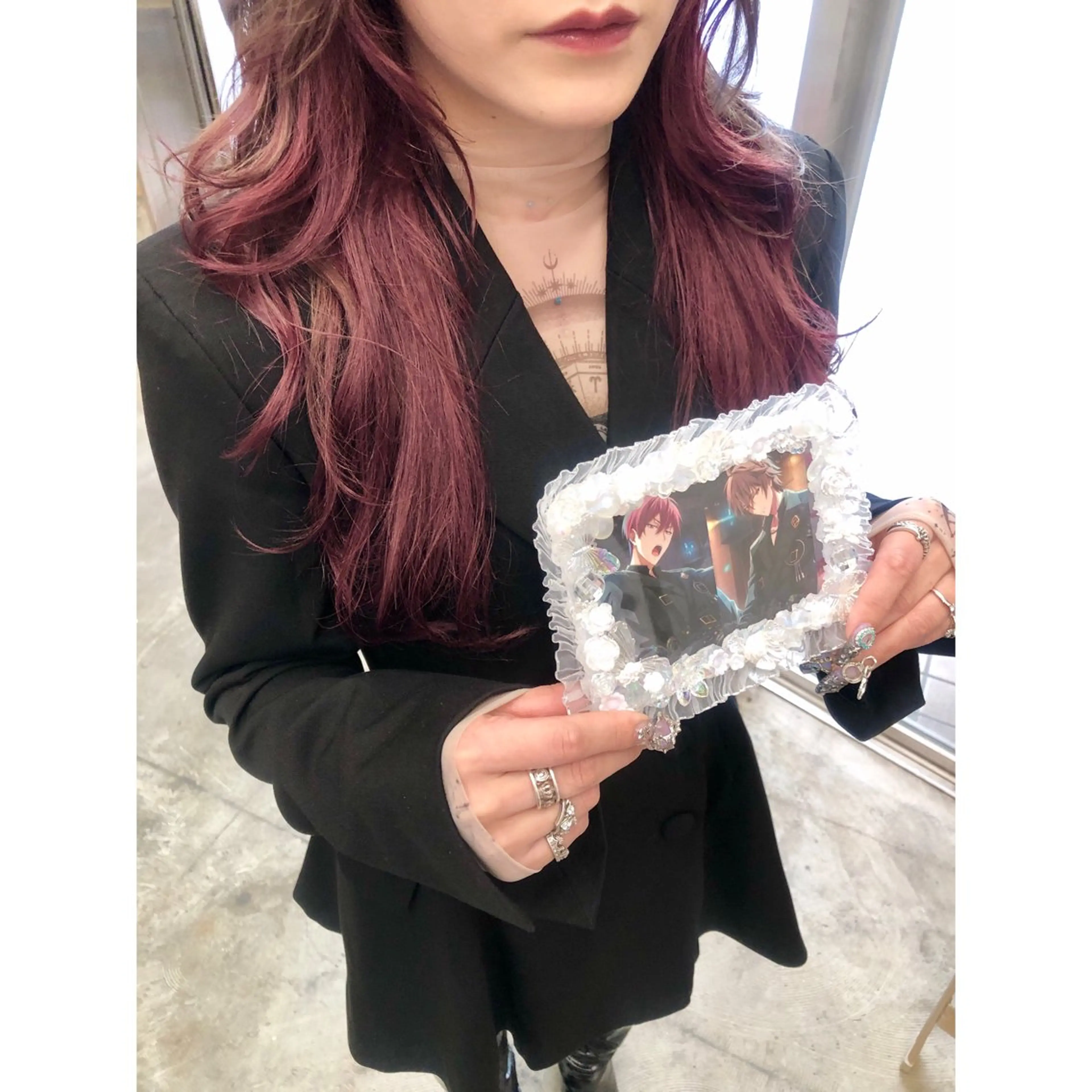 ロング カラー ベージュカラー ブリーチ ブラウンカラー ブラウンベージュ レッドカラー 推しカラー✨ オタク美容師ユウカのヘアスタイル