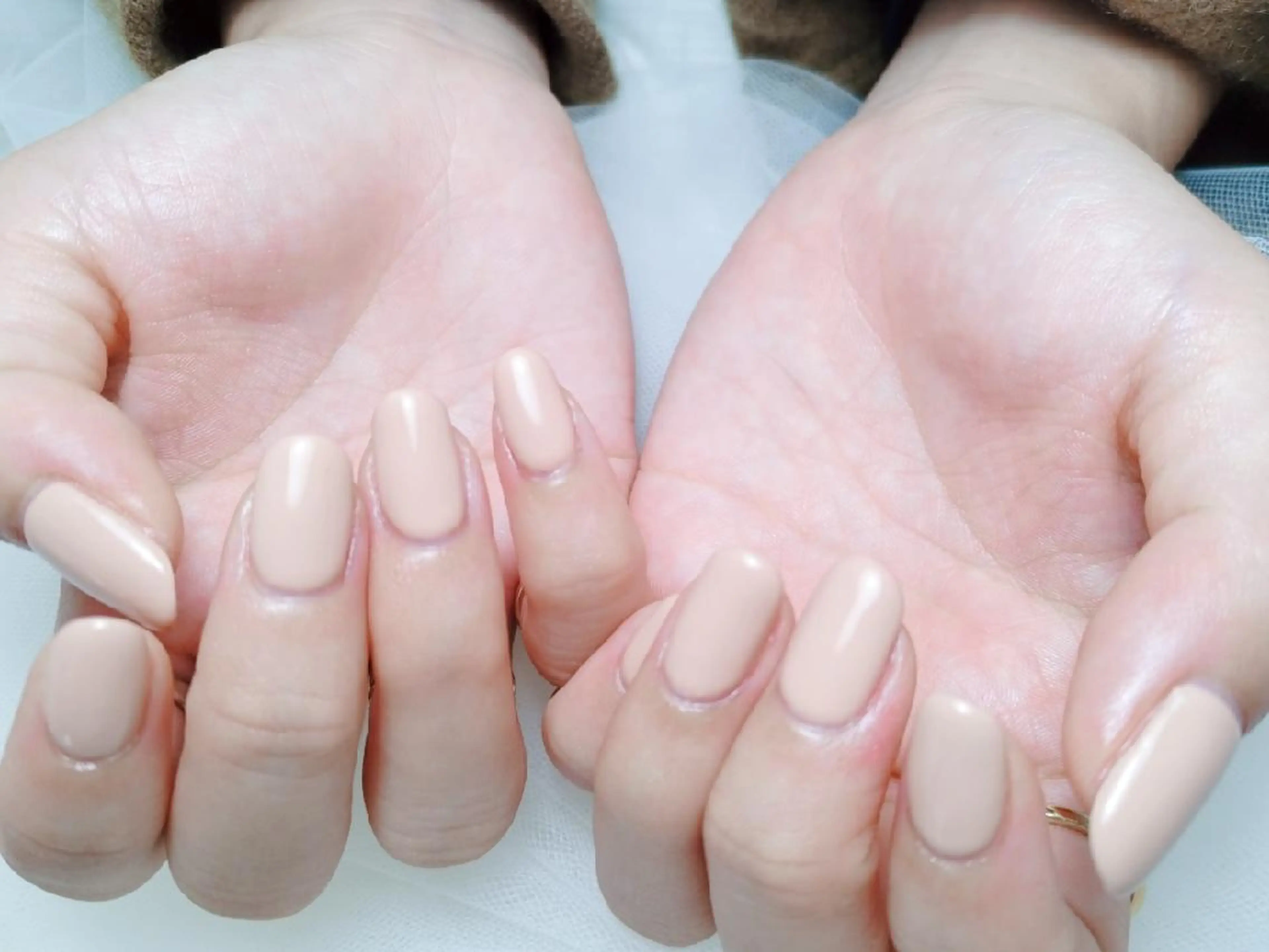 ネイル ワンカラーネイル ハンドネイル 門戸厄神プライベートサロンulunail所属・ulunail mikaのネイルデザイン