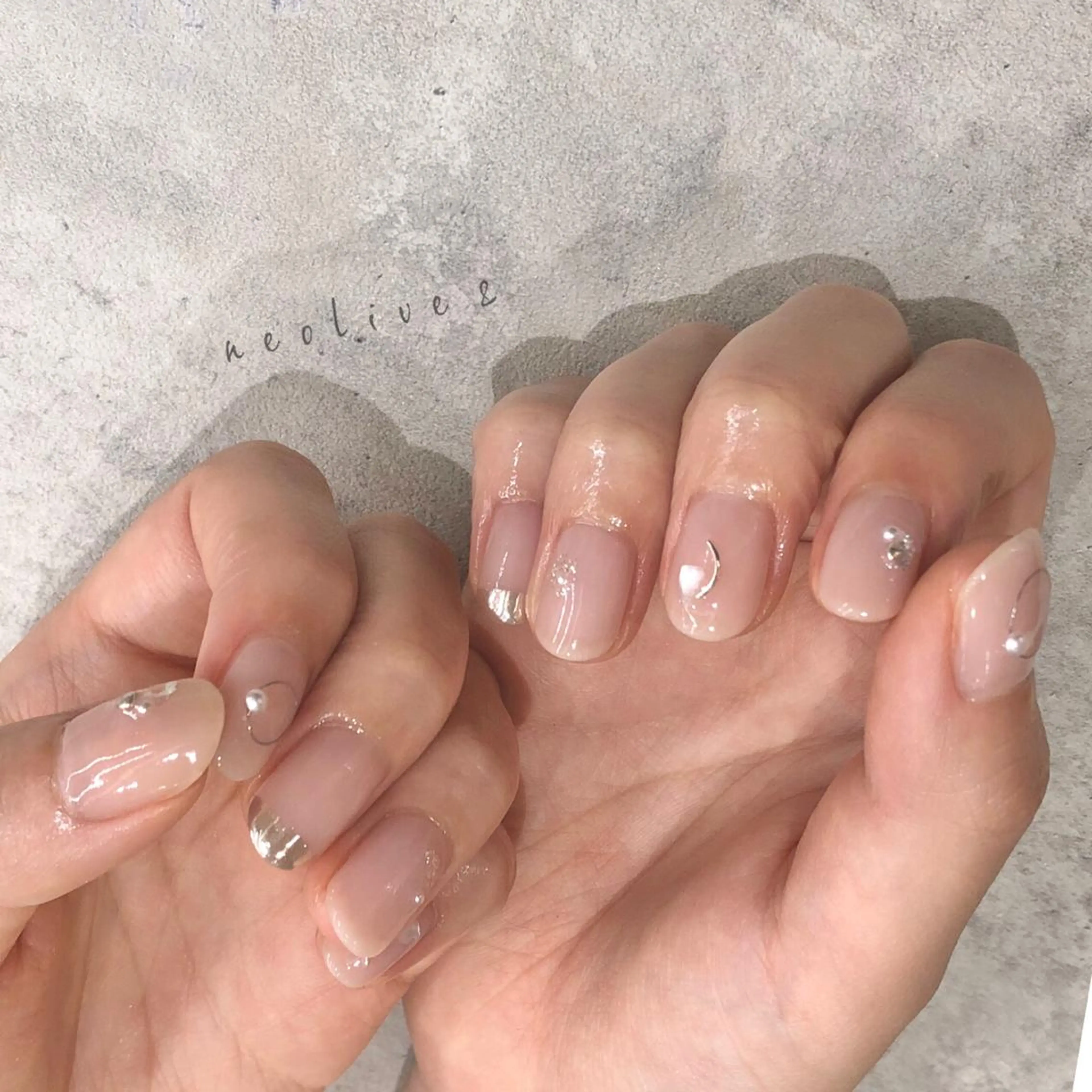 ネイル ハンドネイル Yuriko Omi パラジェル/渋谷のネイルデザイン