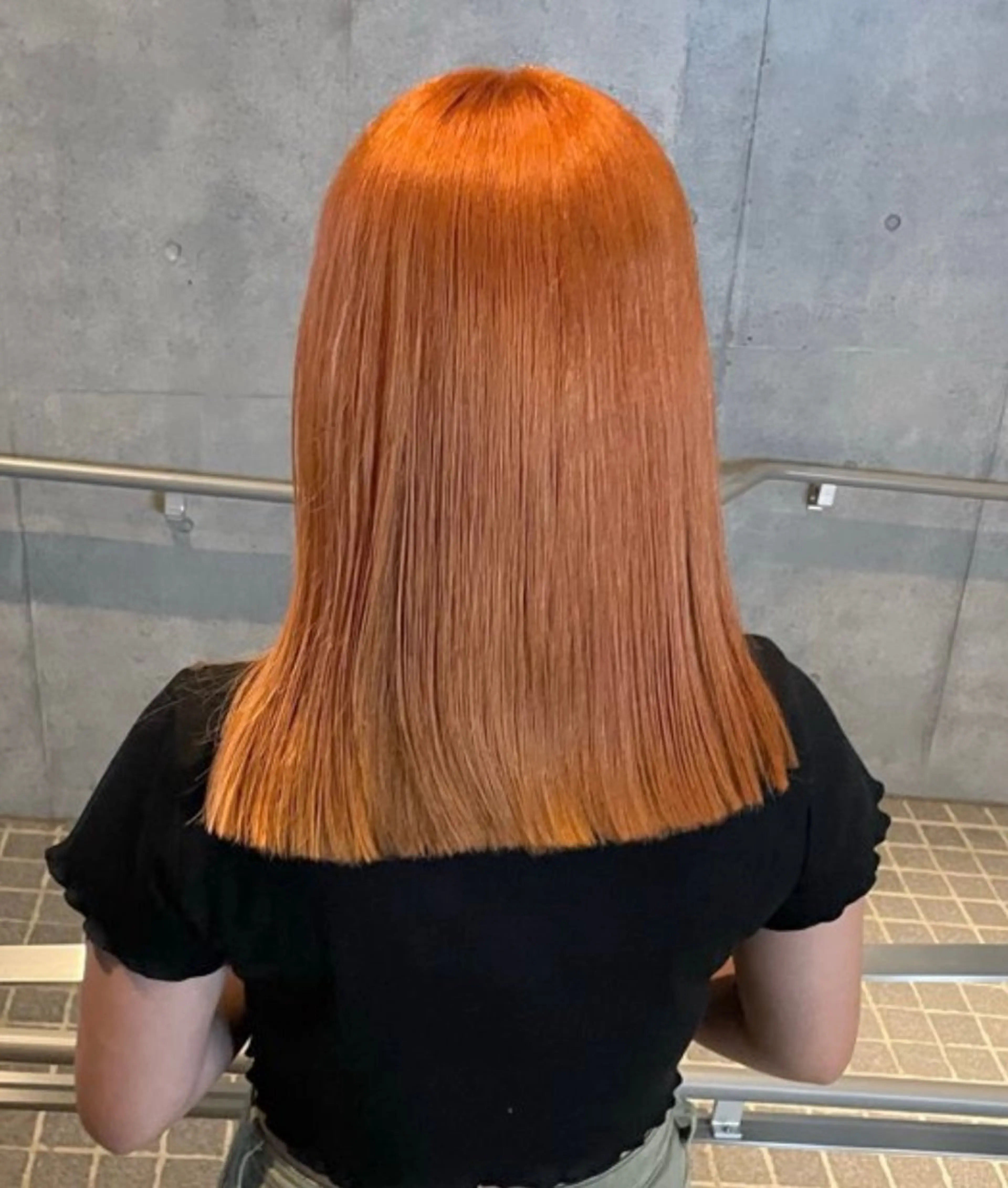 ミディアム カラー 🌈メンズパーマ🌈 メンズカットアリサのヘアスタイル