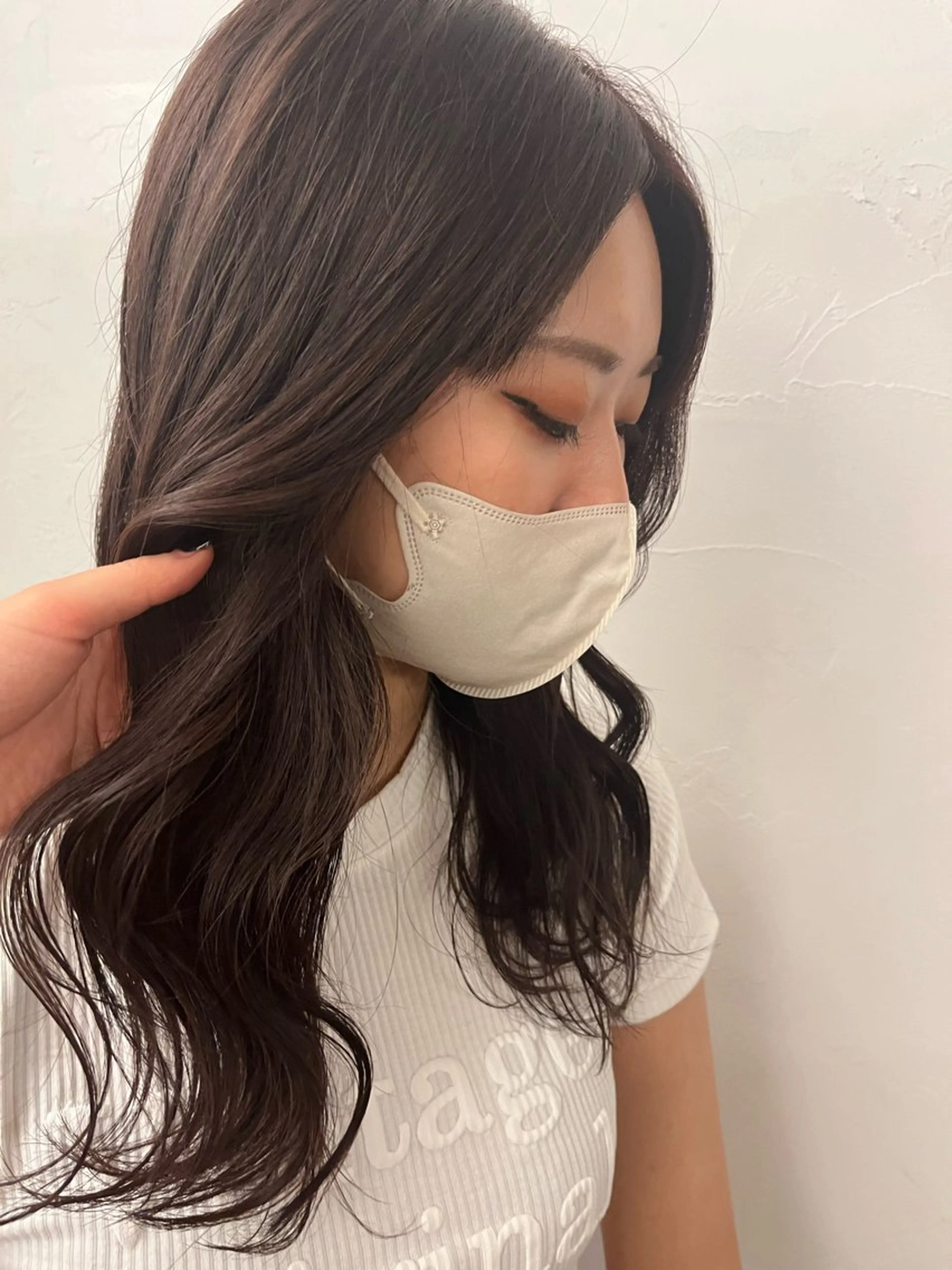 ロング カラー ヘアカラー NAGONSTYLE 田村　莉生のヘアスタイル