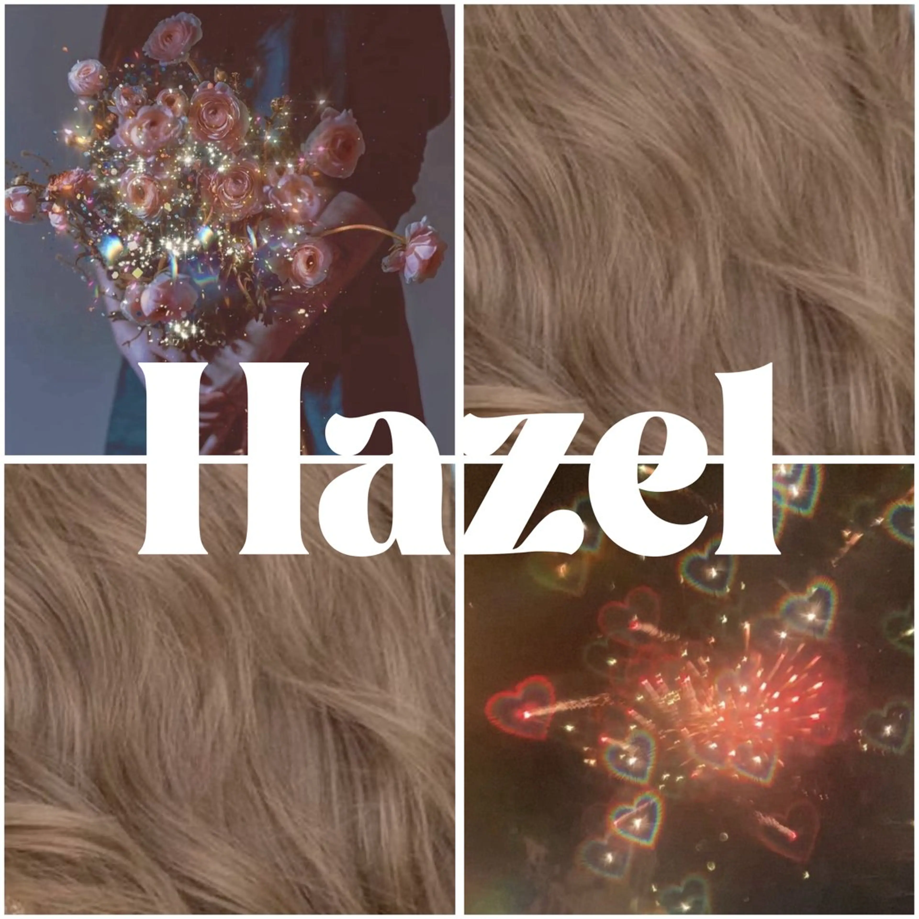 ロング 韓国　レイヤーカット ハッシュカットのヘアスタイル