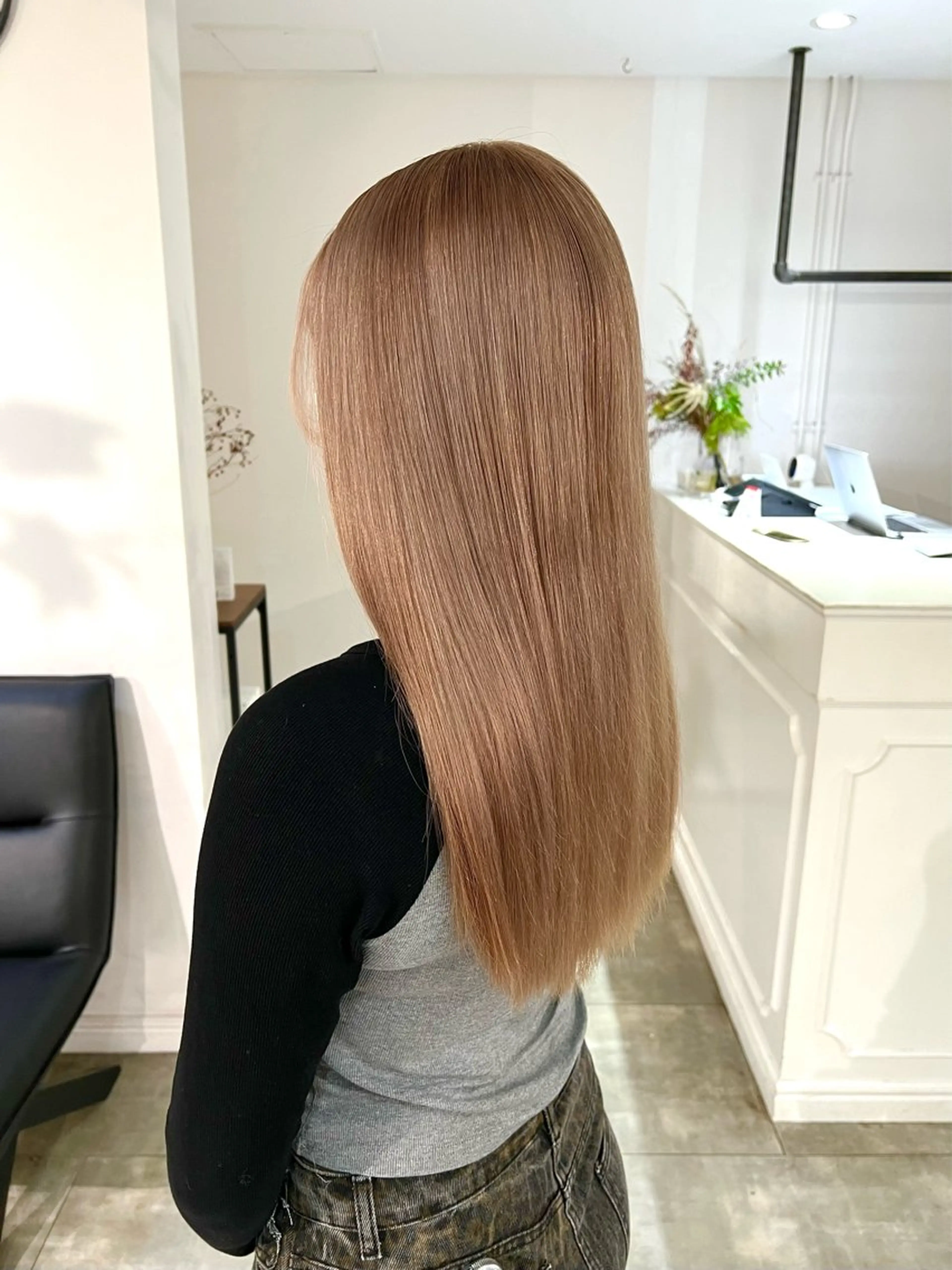 ロング カラー ヘアカラー ケアブリーチ/ili 村上佳那多のヘアスタイル