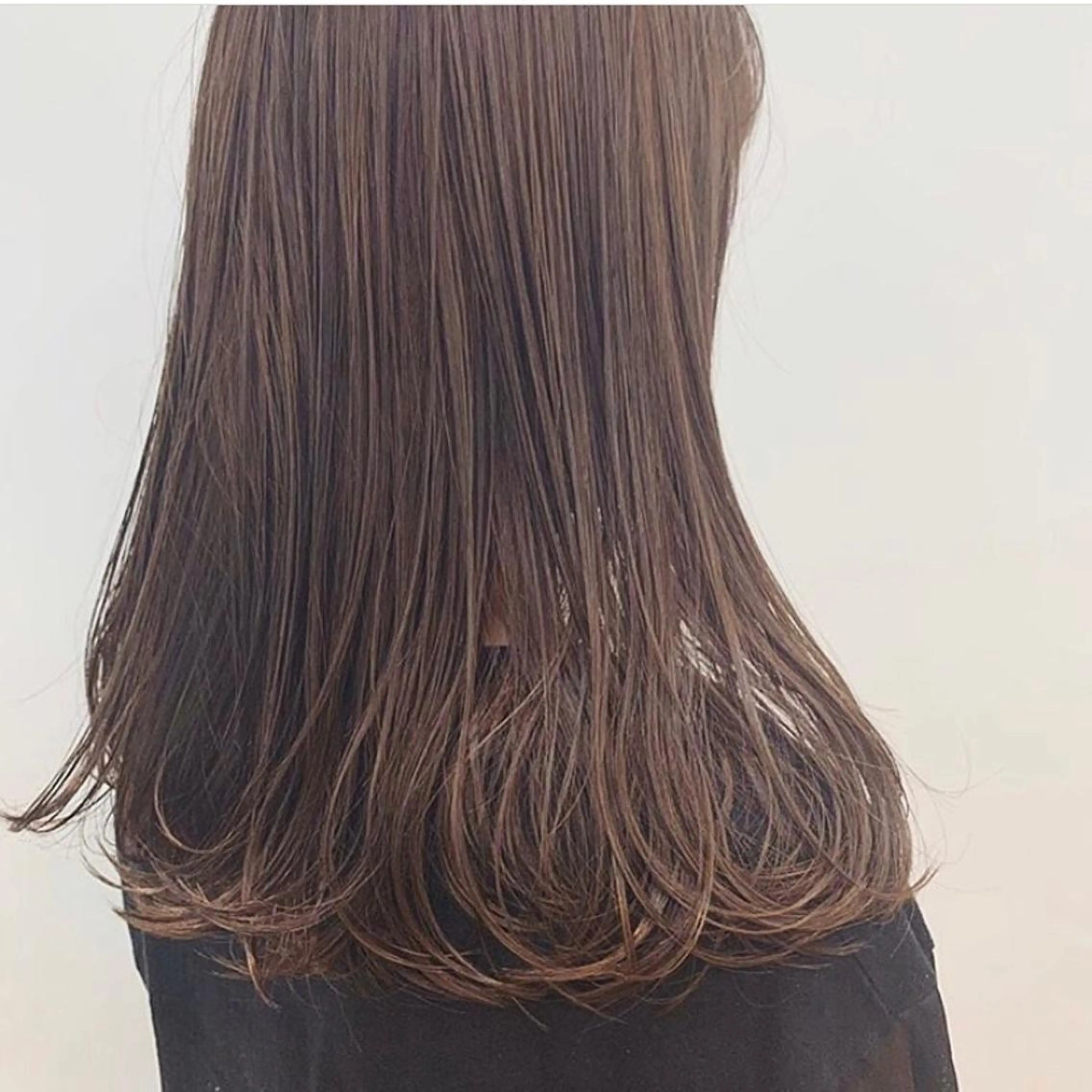 セミロング カット ヘアカラー トリートメント ヘアセット トップスタイリスト 👑田添幹宜のヘアスタイル