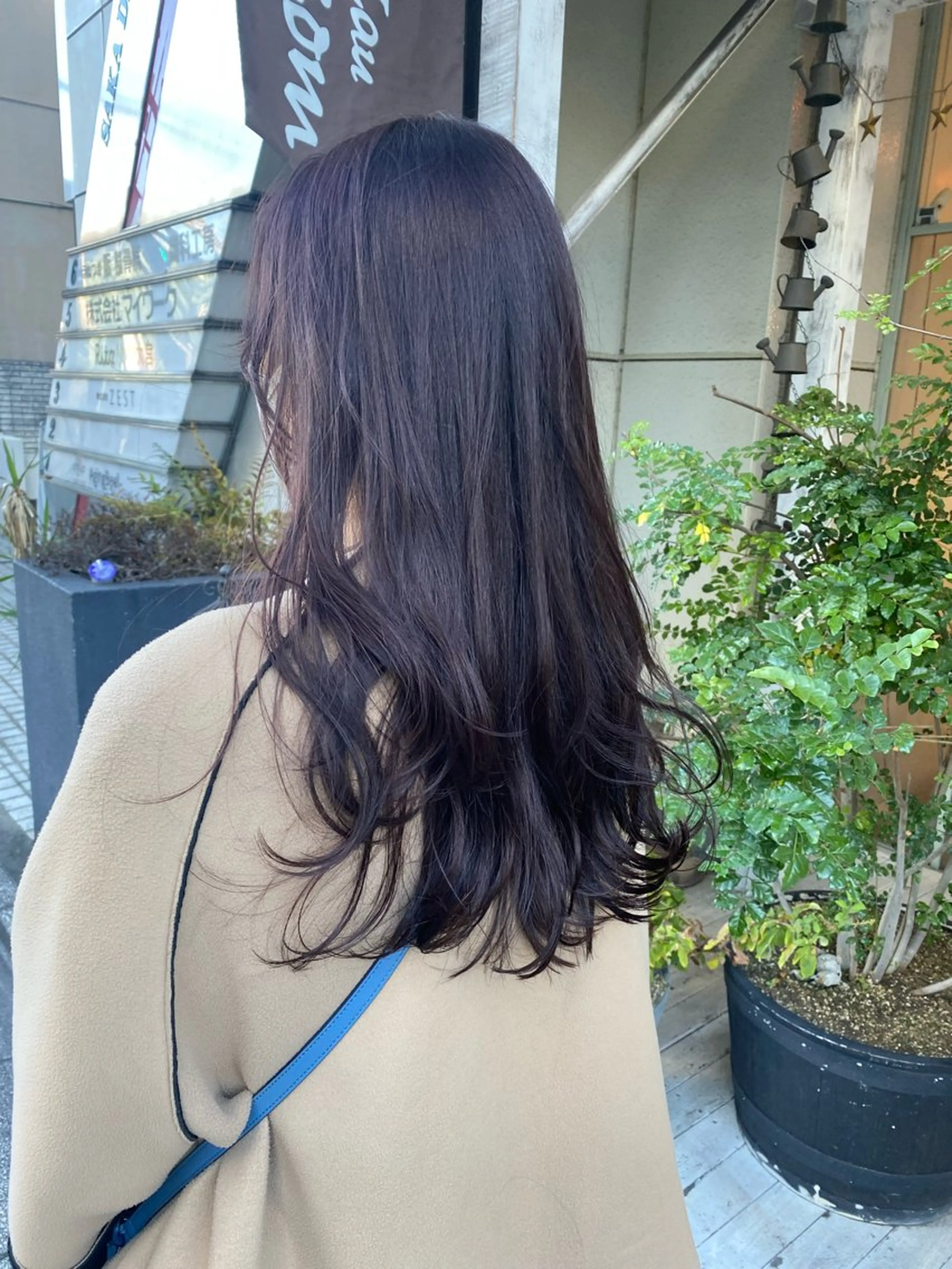 ロング 鈴木 奈波のヘアスタイル