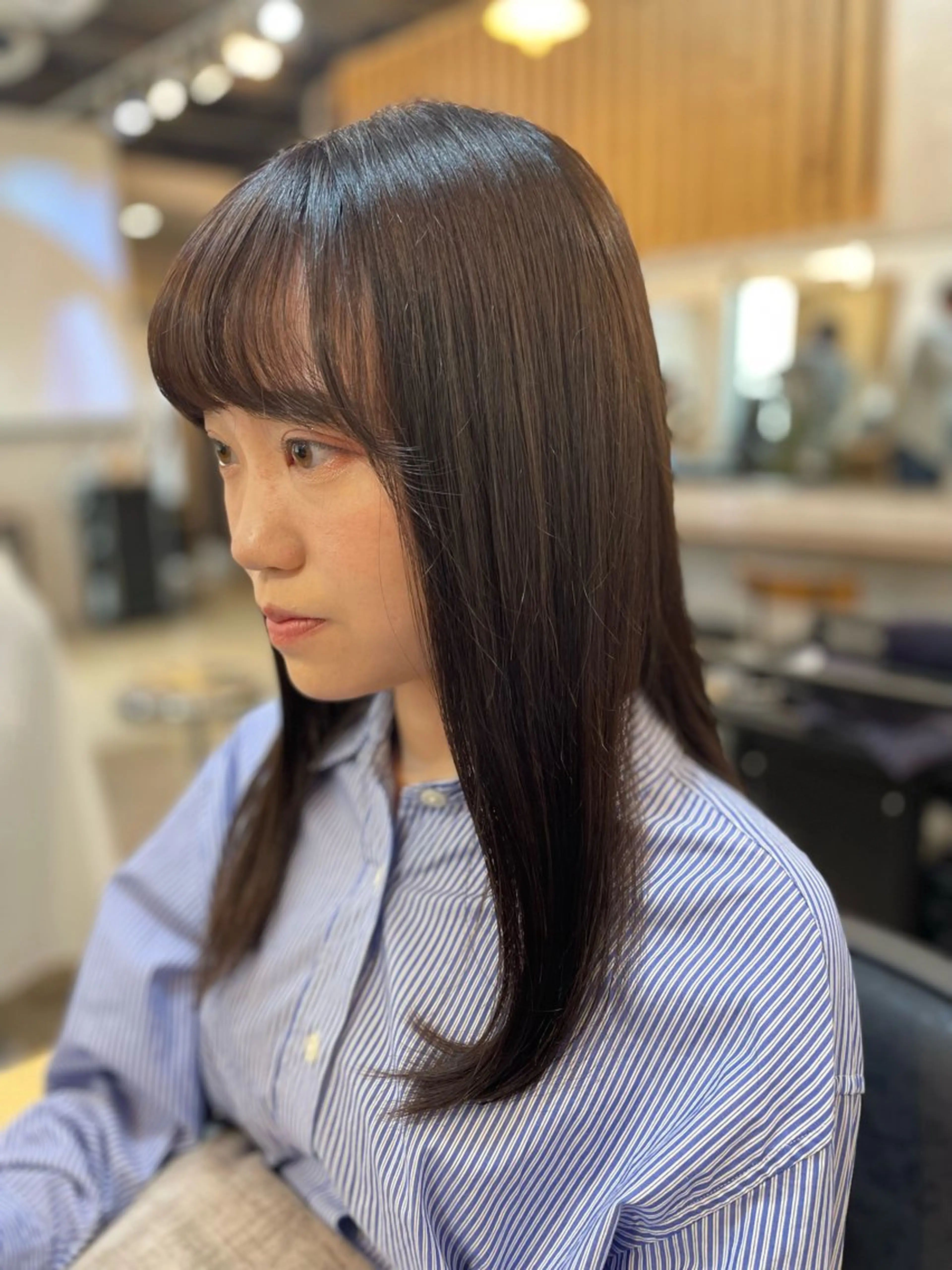 セミロング カラー 🫧柔らか美髪🫧 髪質改善/yukiのヘアスタイル