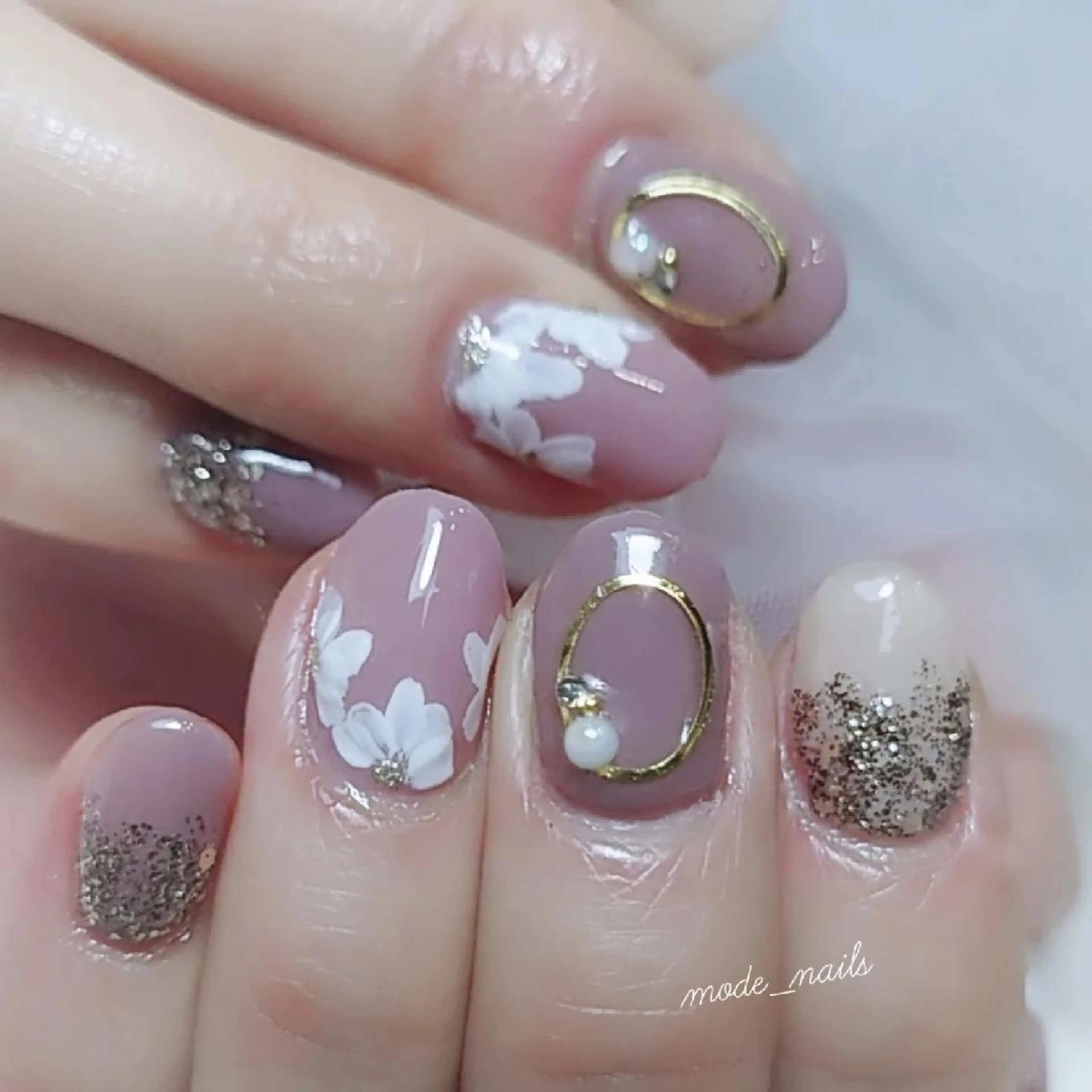 ネイル 滋賀県草津市ネイル mode_nailsのネイルデザイン