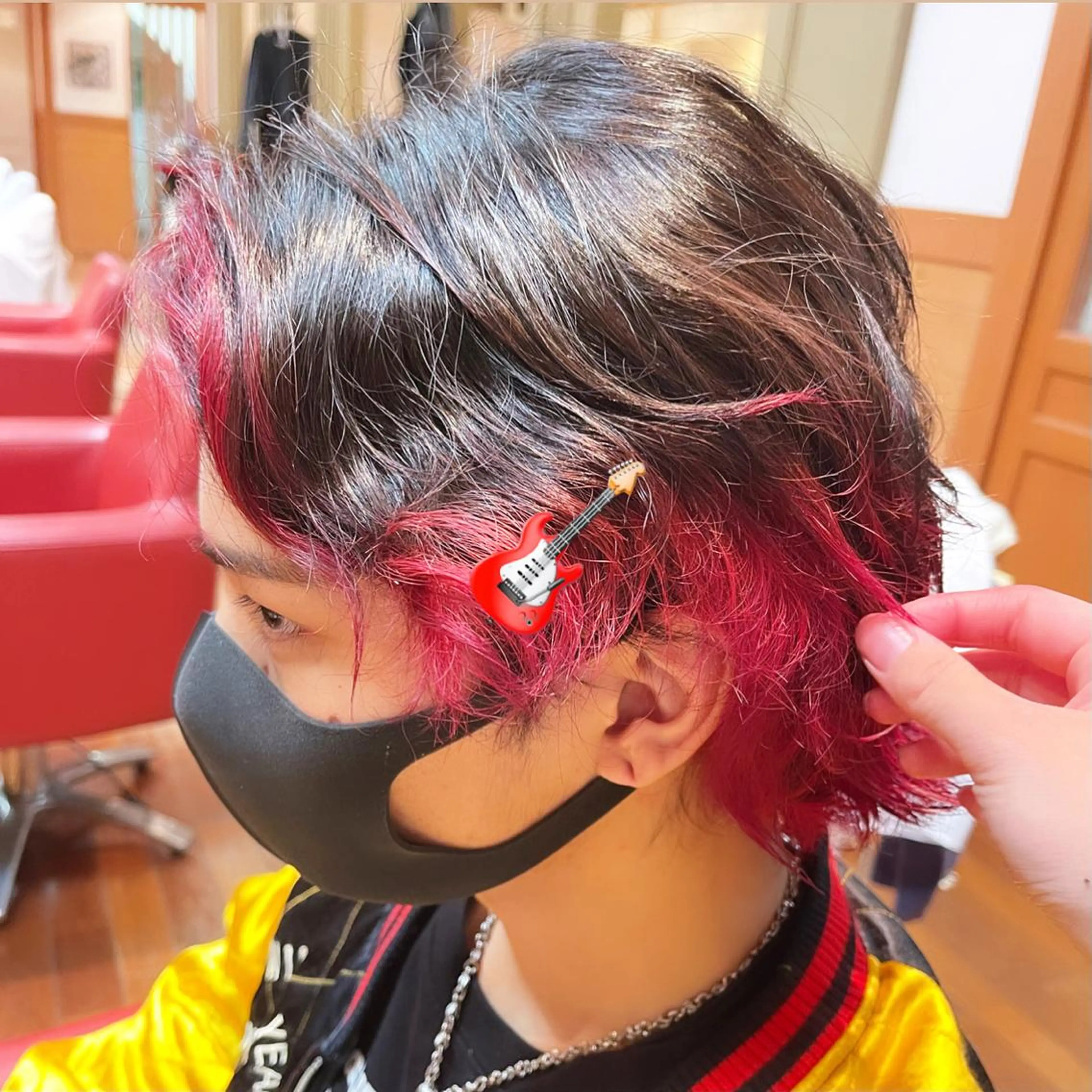 カラー メンズ TJ天気予報 豊田 /松岡さくらのヘアスタイル