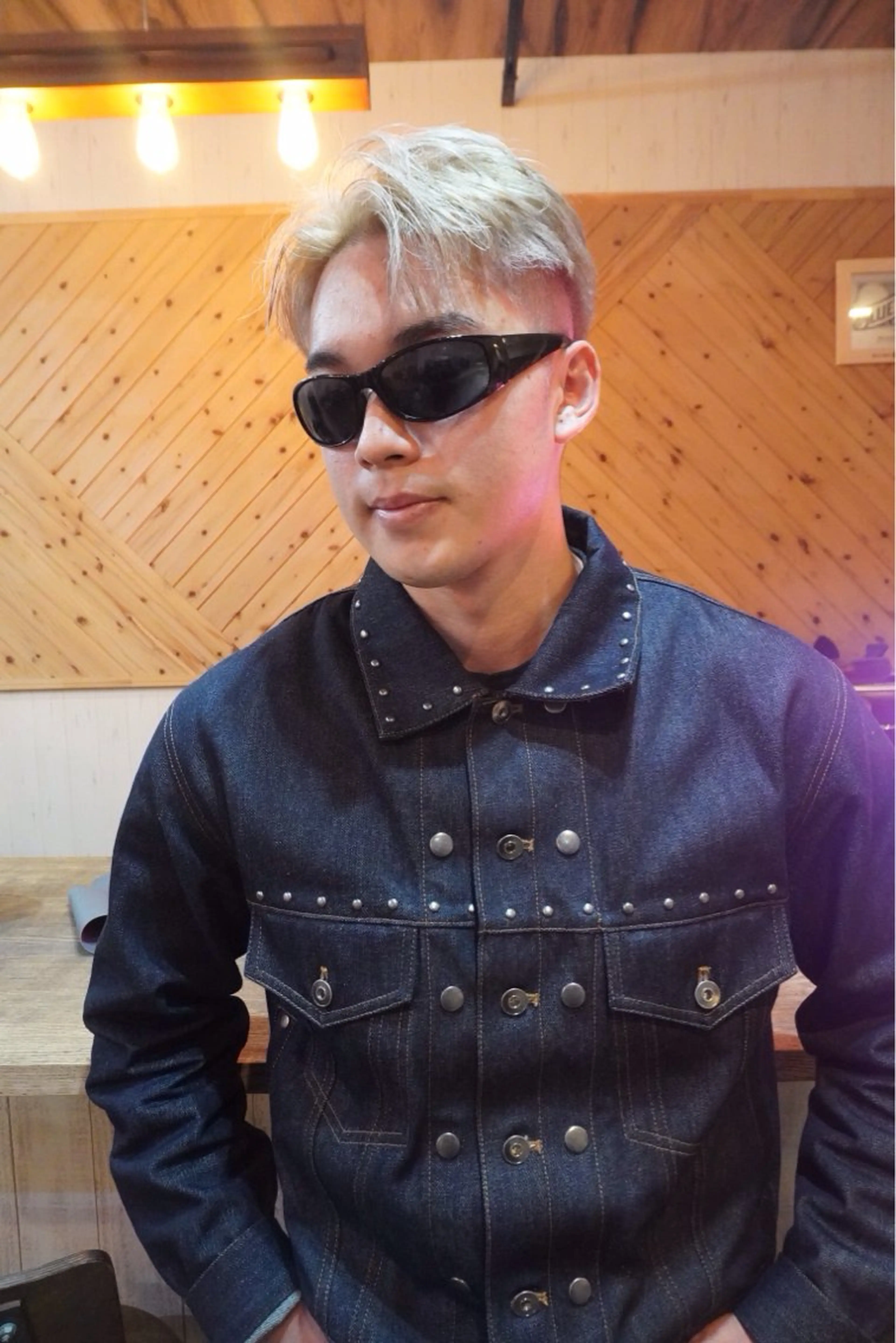 ショート カラー メンズ カット ヘアカラー トリートメント ⚜️LOM/ メンズサロン⚜️のヘアスタイル