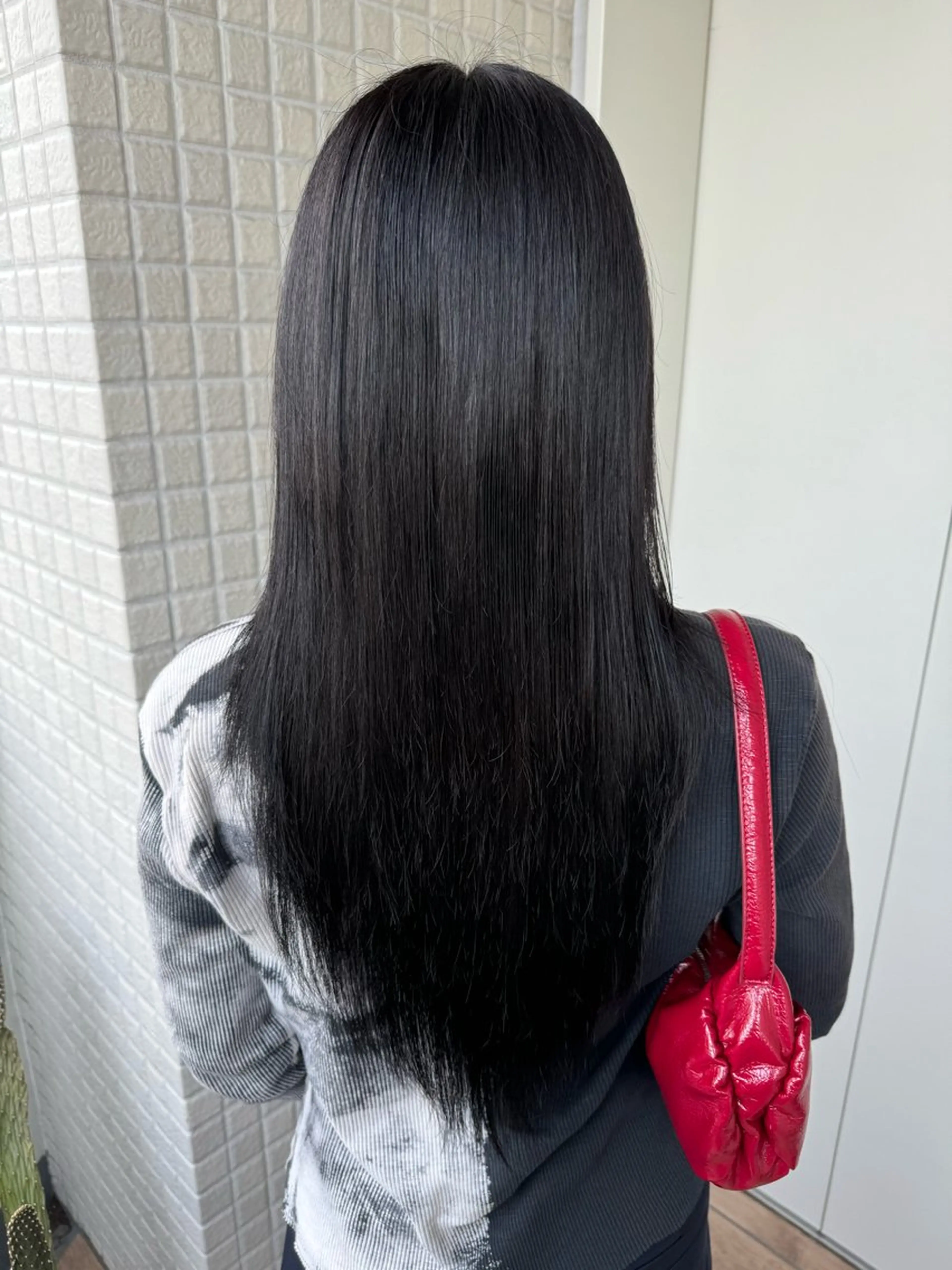 ロング カラー 縮毛矯正/エクステ ヘアアレンジ/ひふみのヘアスタイル