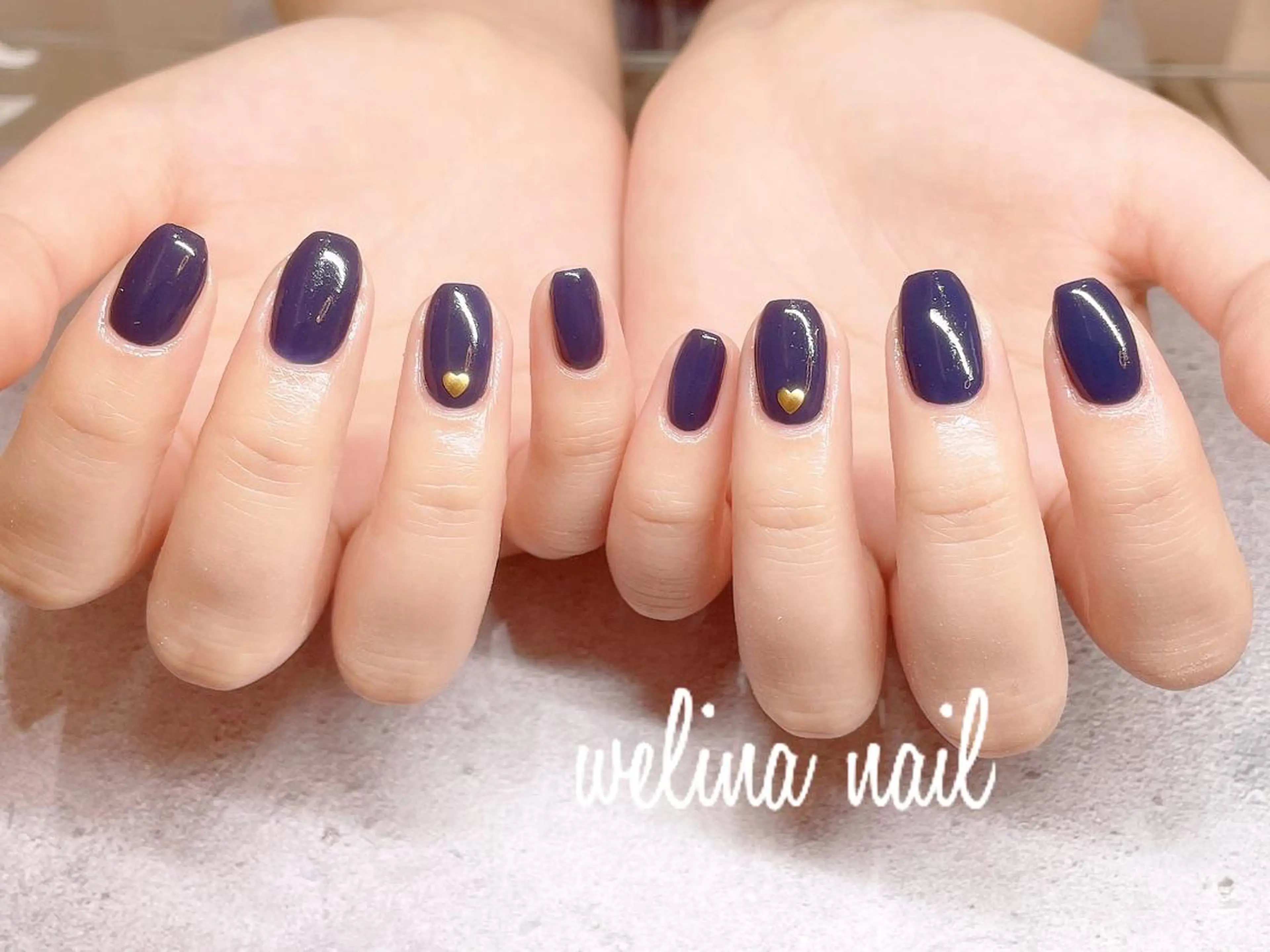 ネイル ワンカラーネイル ハンドネイル WELINA nail salonのエステ・リラクイメージ