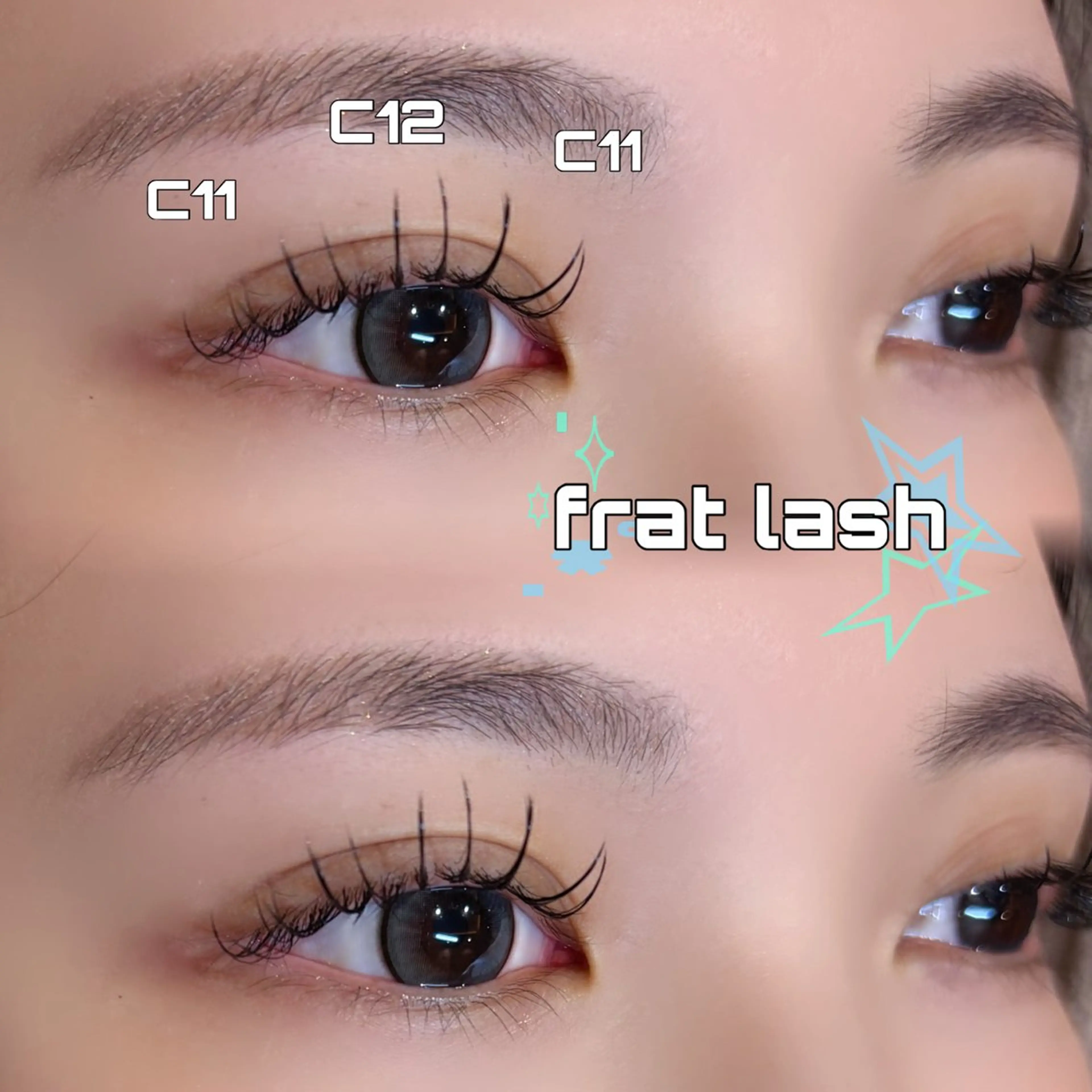 マツエク・マツパ chiri 🍀のマツエク・マツパデザイン