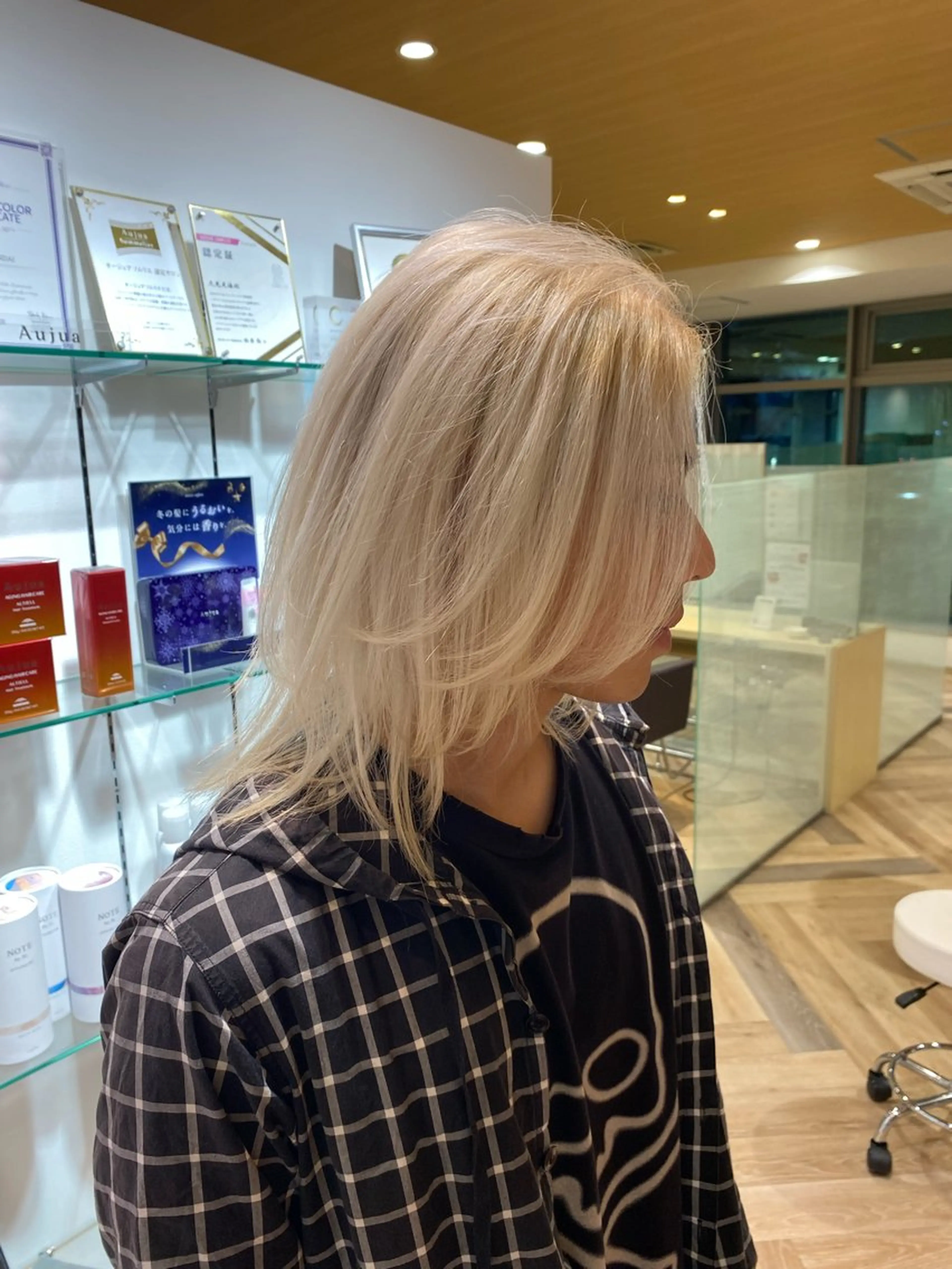 メンズ メンズブリーチ カット ヘアカラー Yamada Ami🪐のヘアスタイル