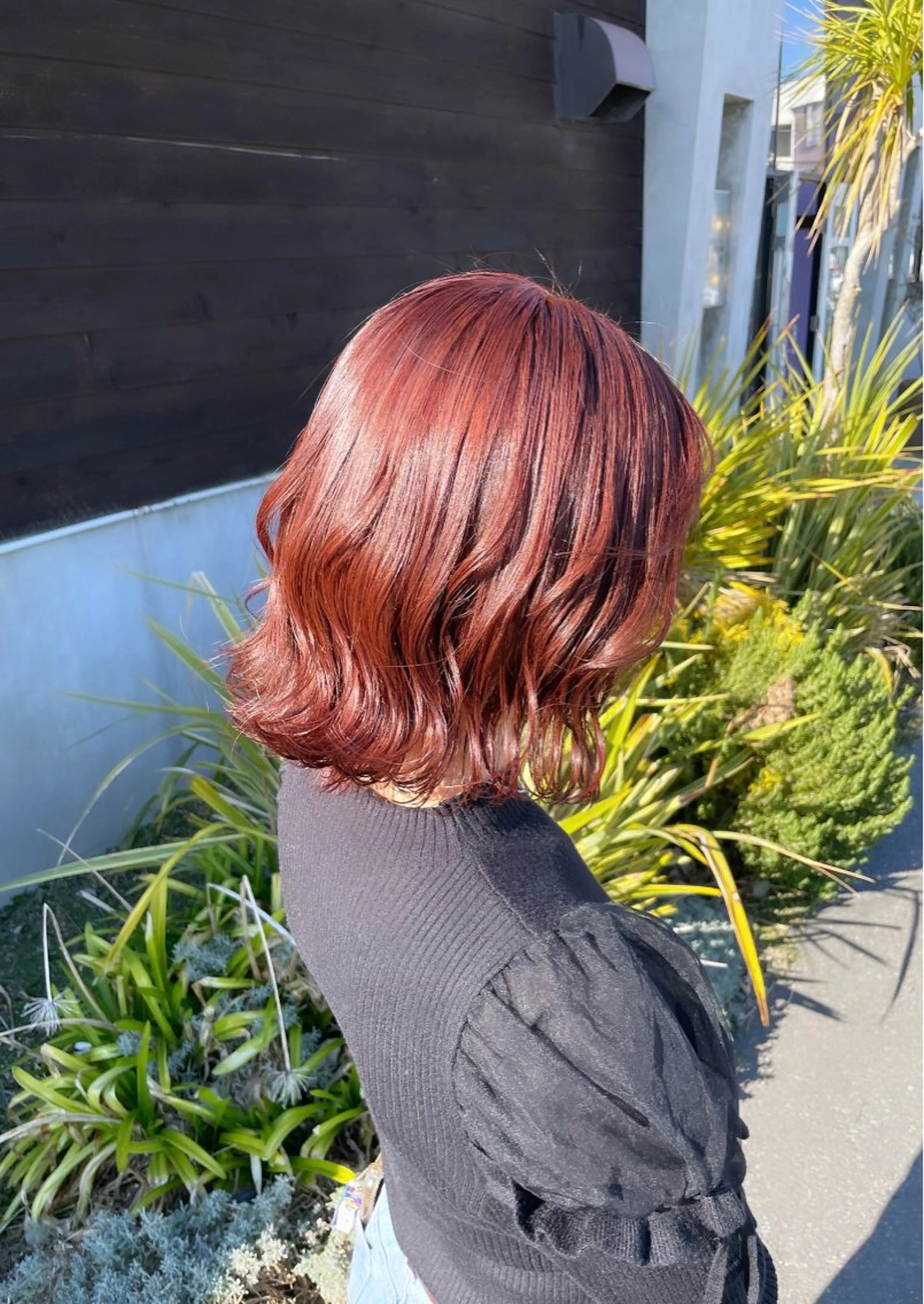 ミディアム カラー ベージュカラー オレンジ オレンジベージュ ピンクカラー ピンクオレンジベージュ ayaka |トレンドヘアのヘアスタイル